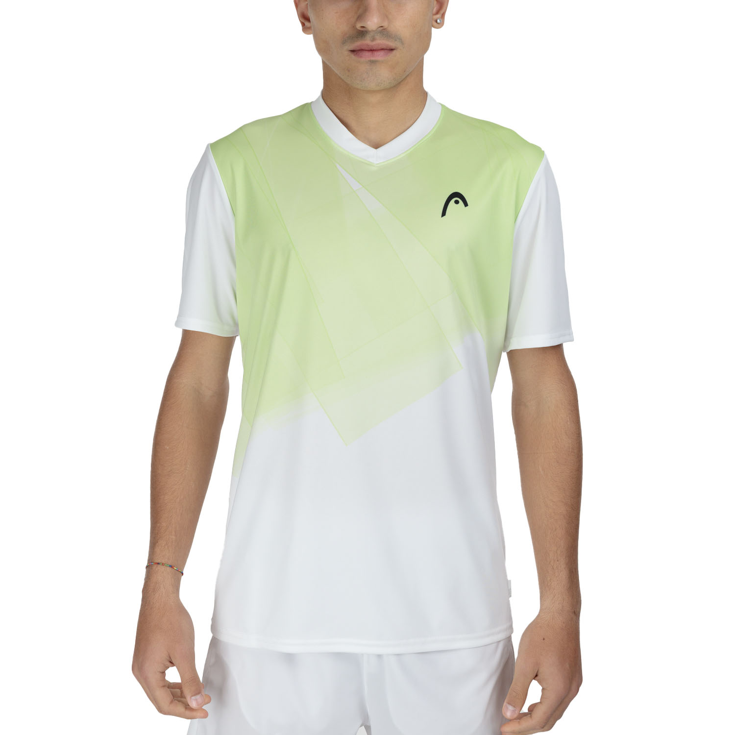 HEAD Topspin Graphic Camiseta - Print Vision M/Lightlime