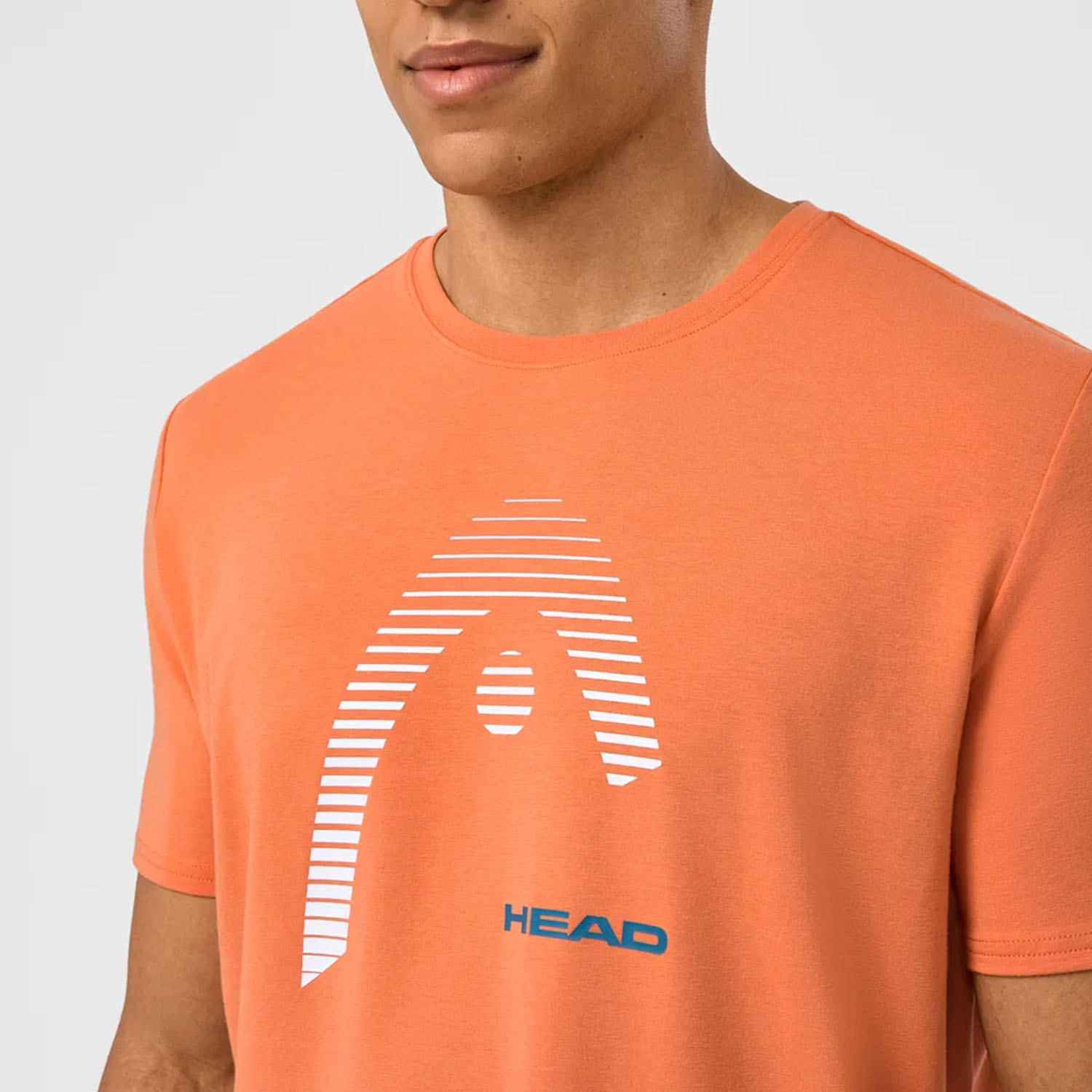 HEAD Carl Logo Camiseta - Campfire Orange