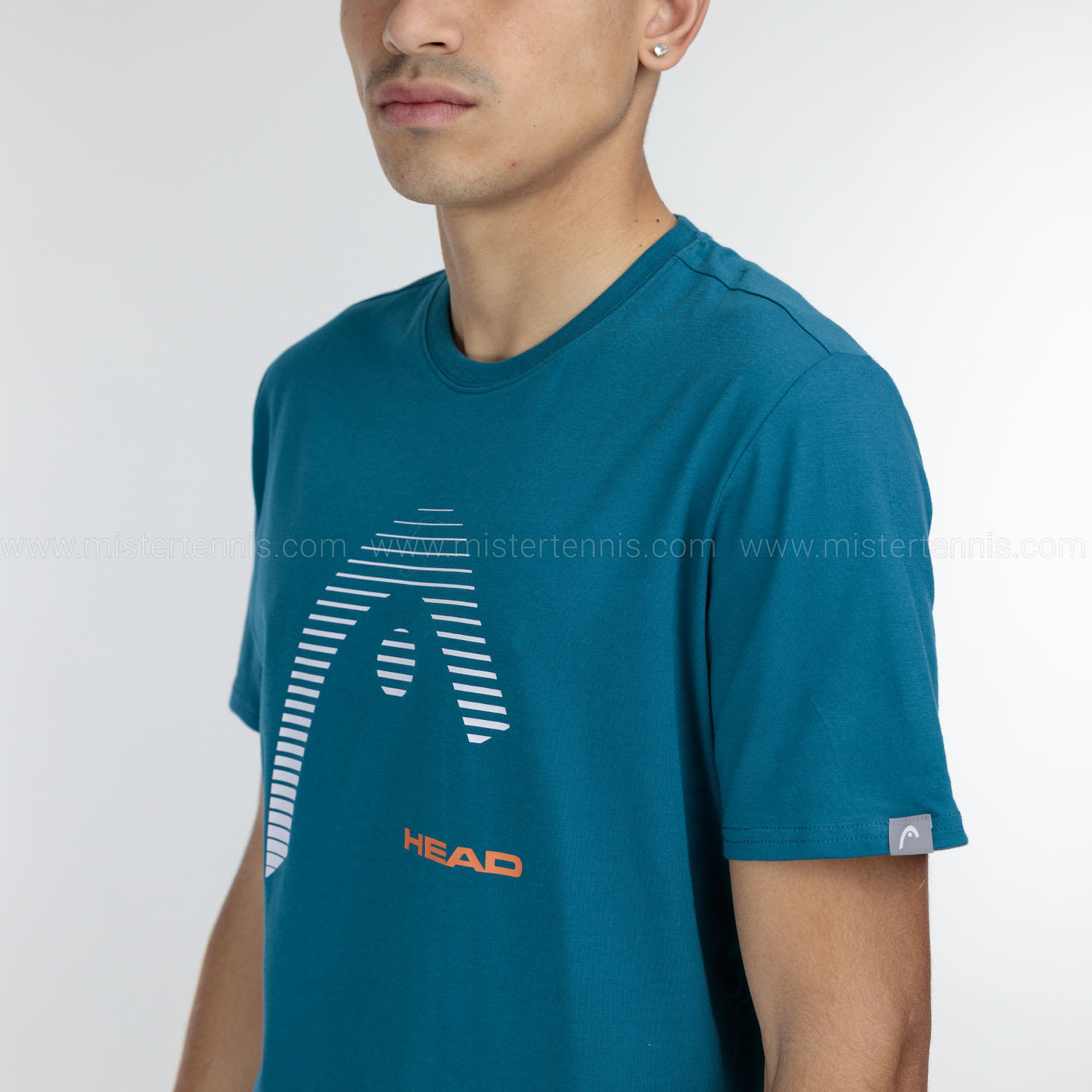 HEAD Carl Logo Camiseta - Teal