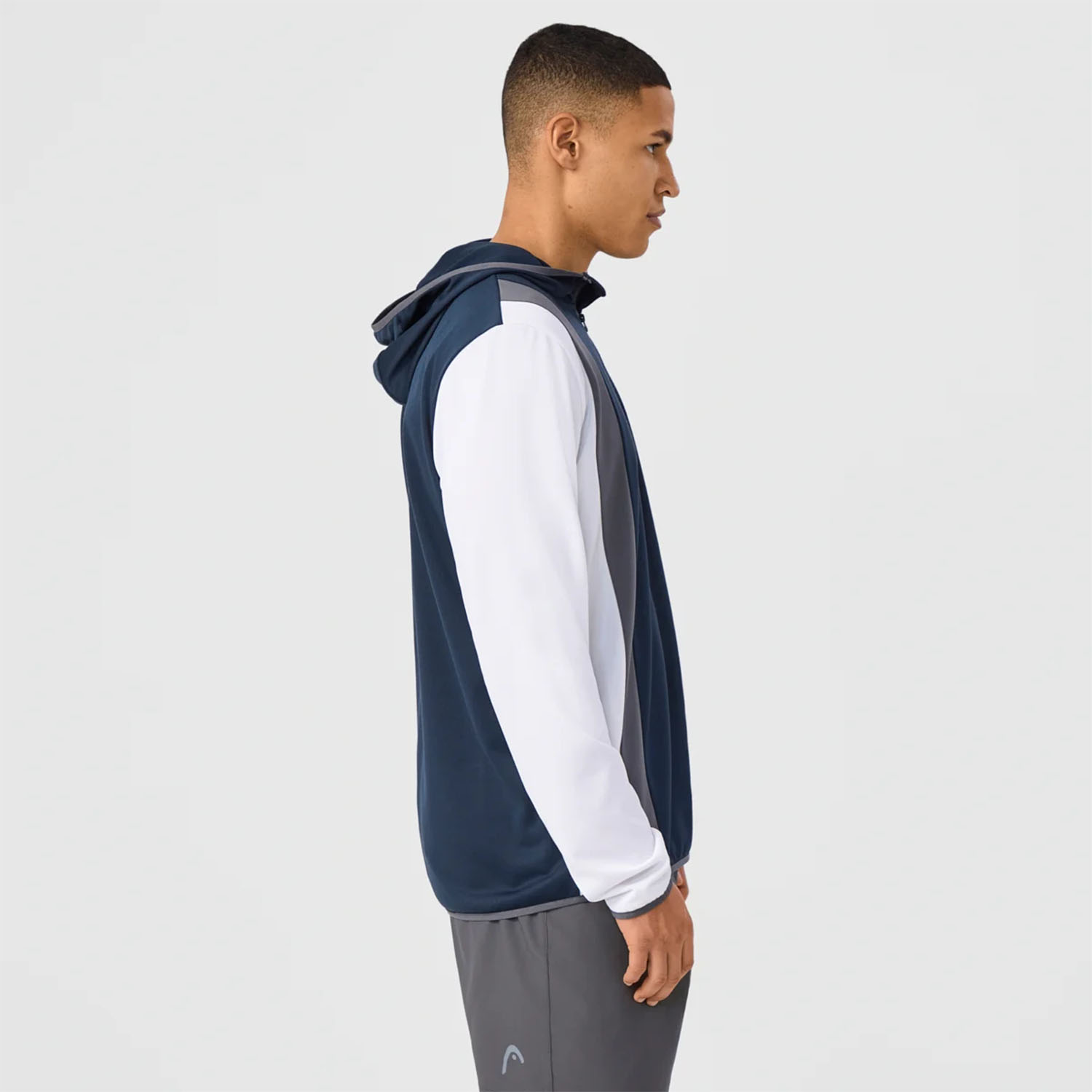 HEAD Club 25 Tech Hoodie - Navy/White