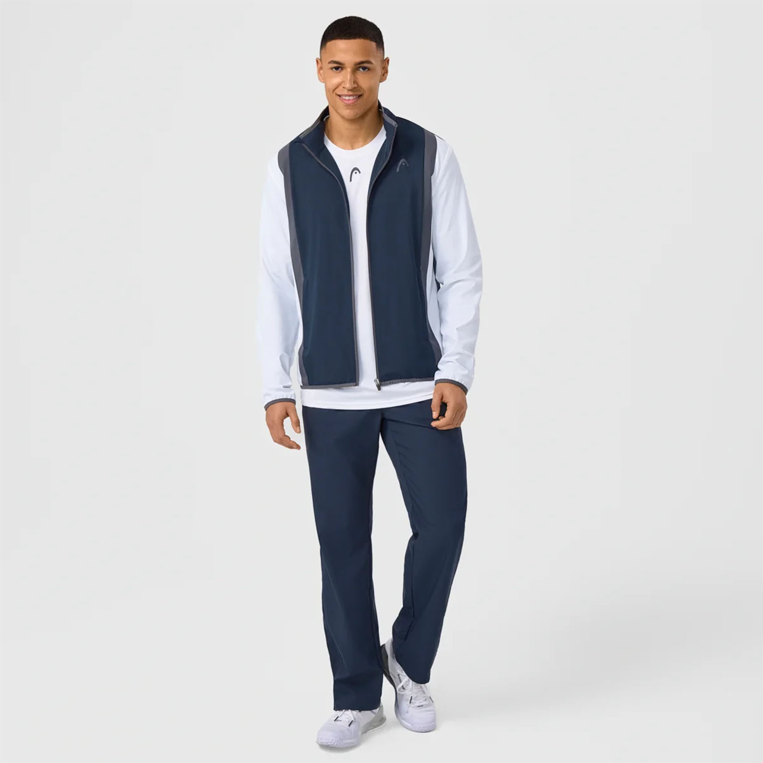 HEAD Club 25 Jacket - Navy/White