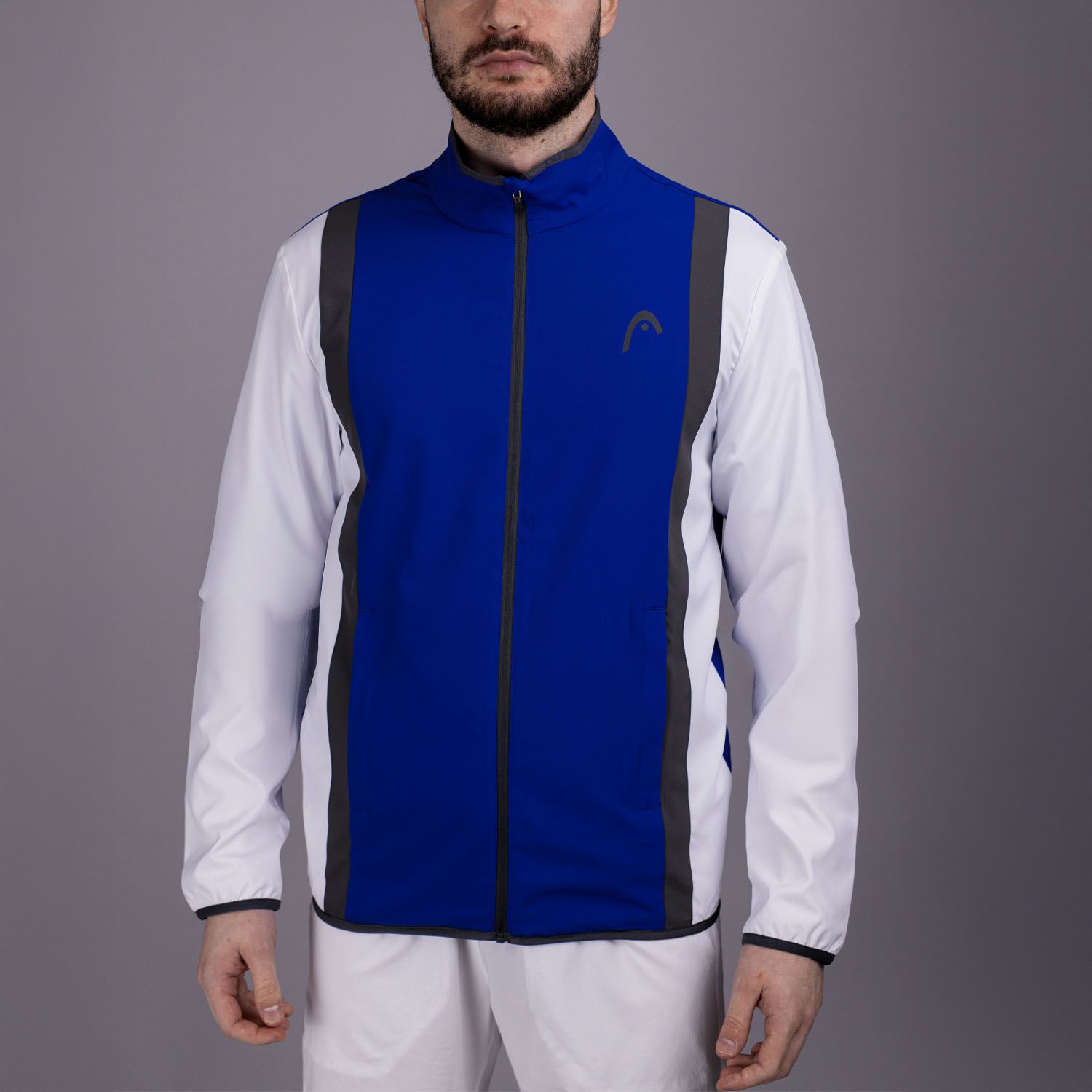 HEAD Club 25 Jacket - Royal Bue/White