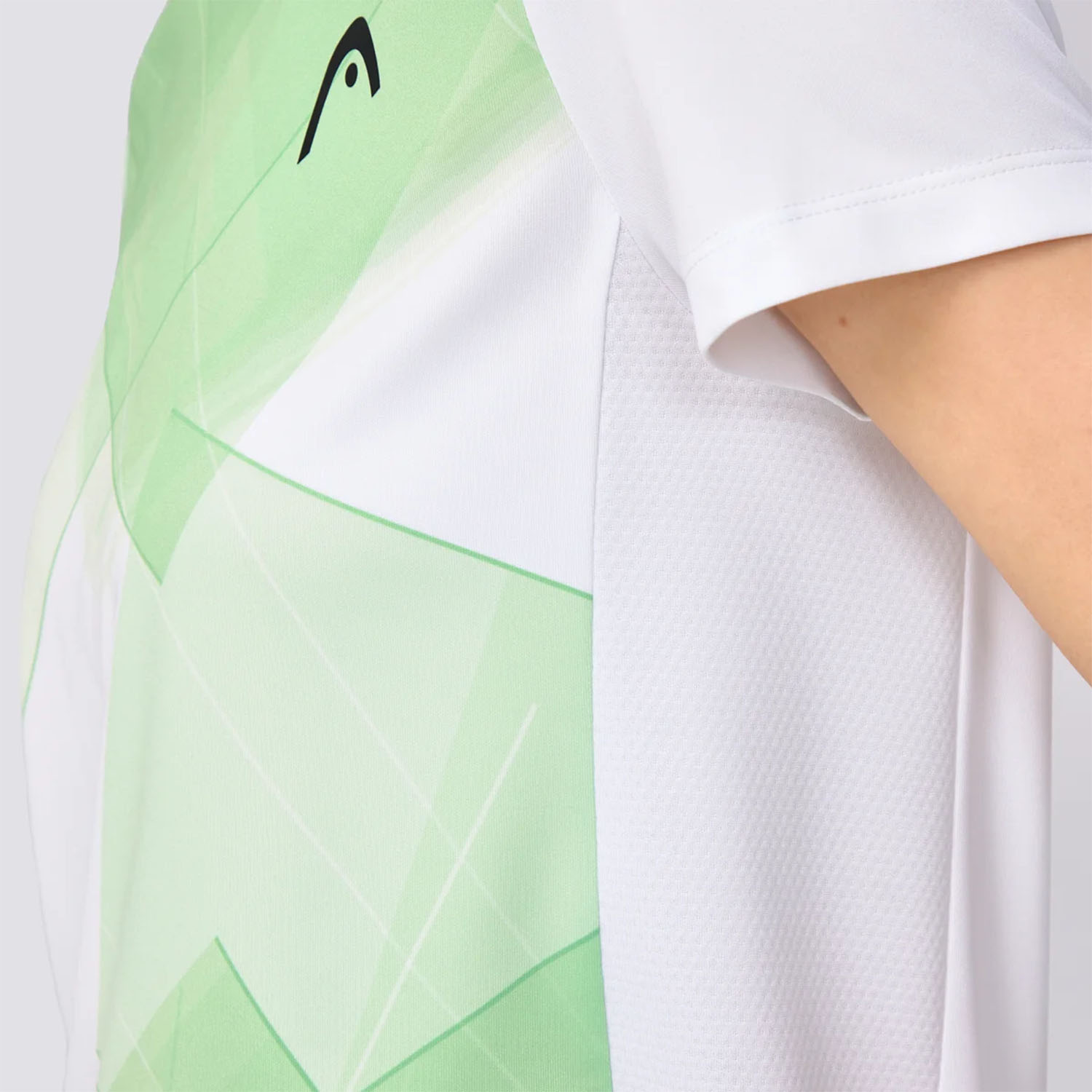 HEAD Tie Break Maglietta - Print Vision/Celery Green