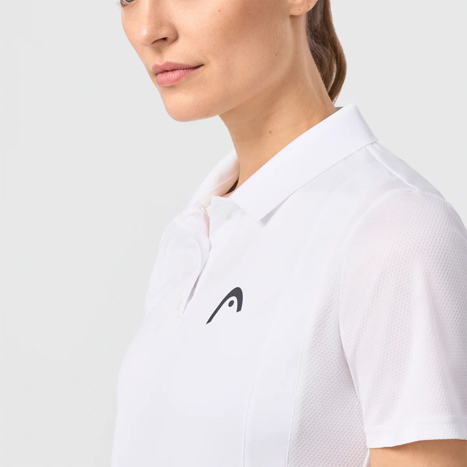 HEAD Club 25 Tech Polo - White