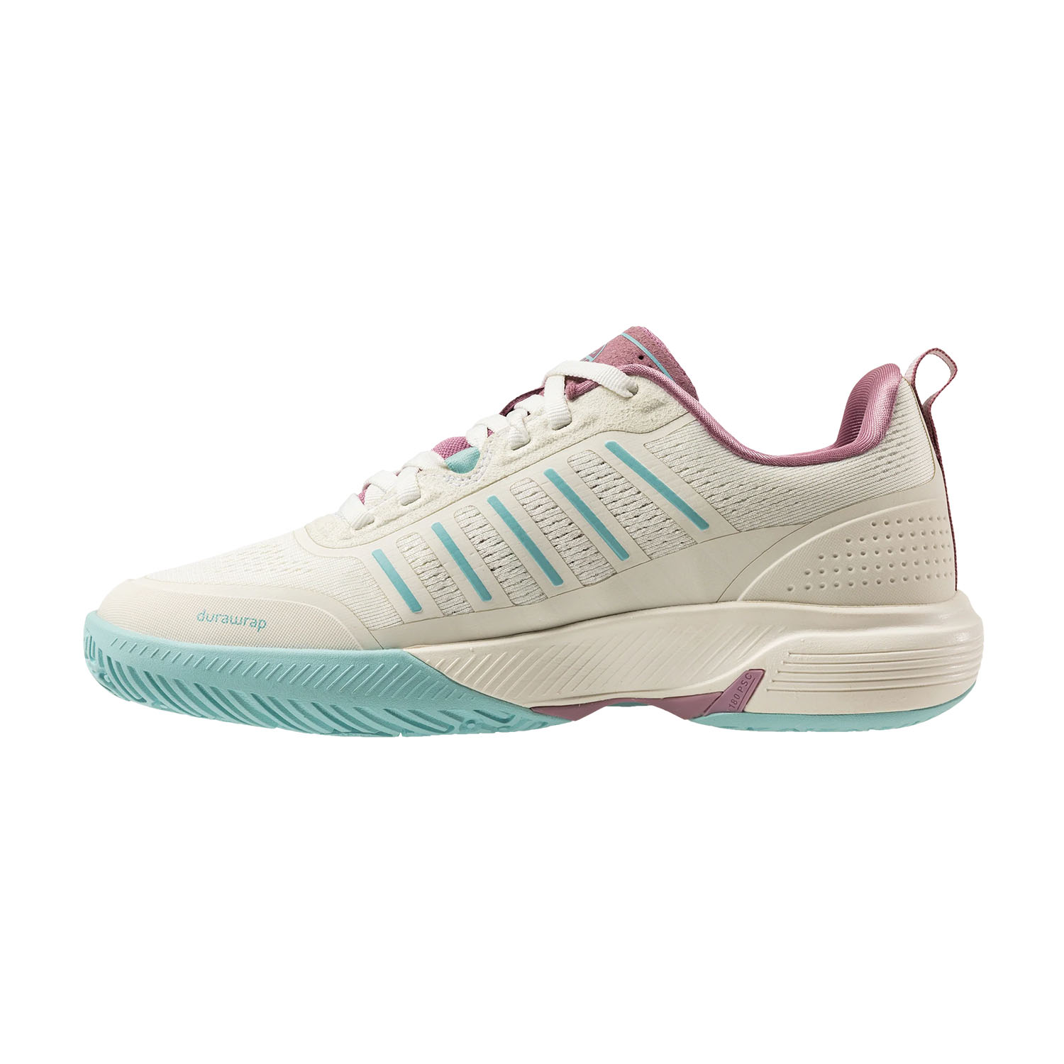 K-Swiss Ultra Court Padel - White/Lilas/Pastel Turquoise