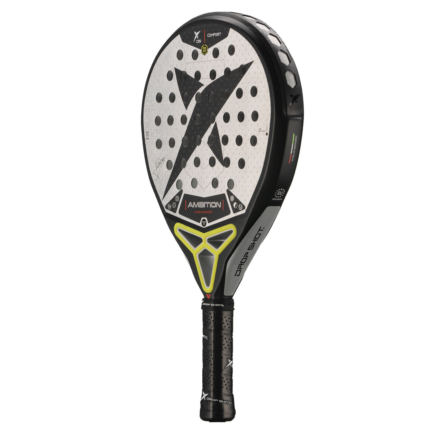 Drop Shot Axion Comfort Padel - Silver/Black