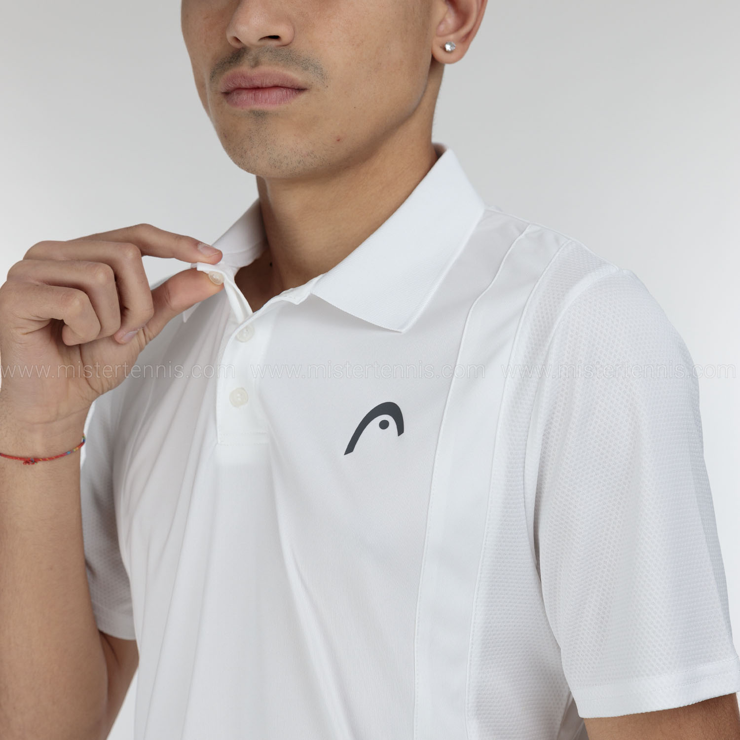 HEAD Club 25 Tech Polo - White