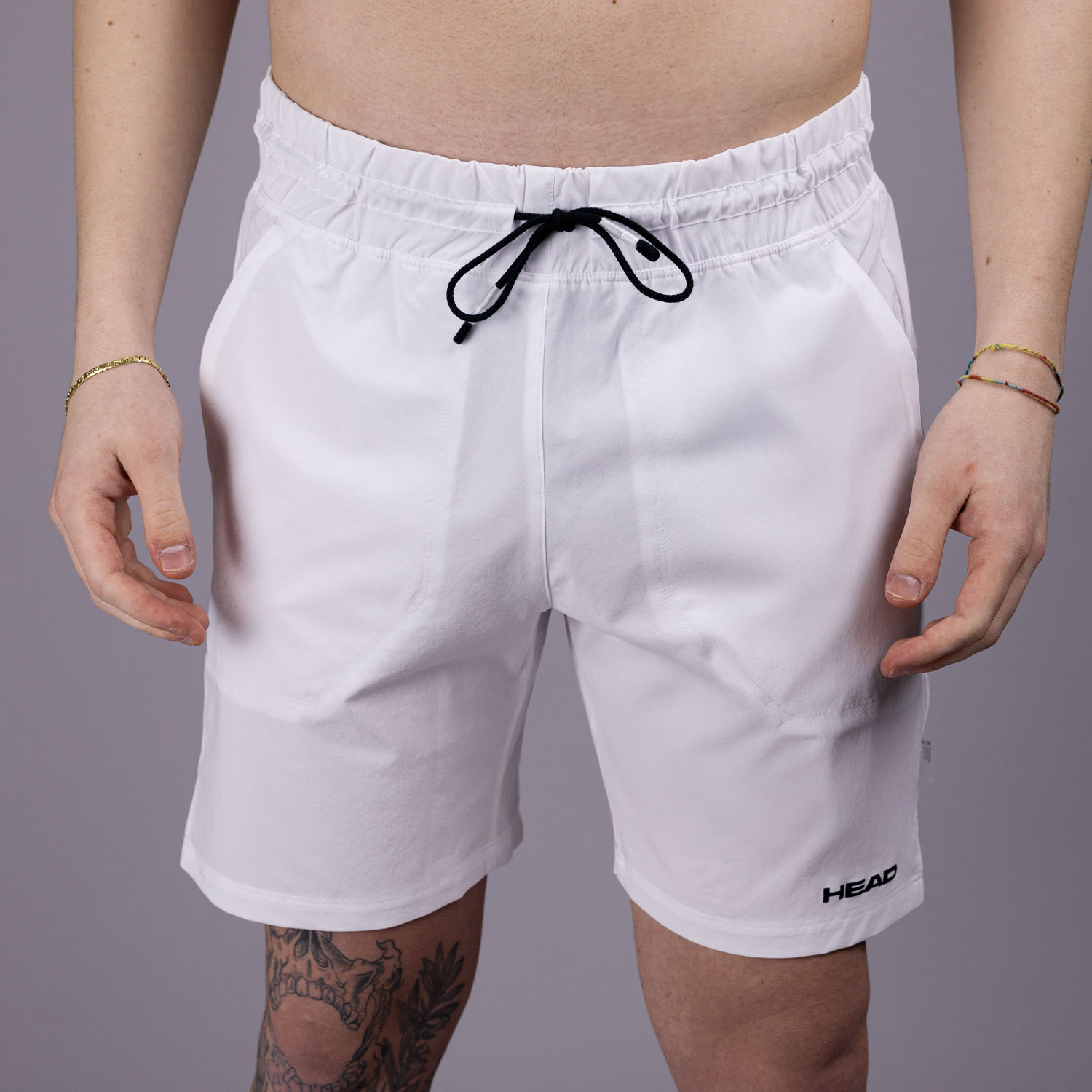 HEAD Play 7in Shorts - White