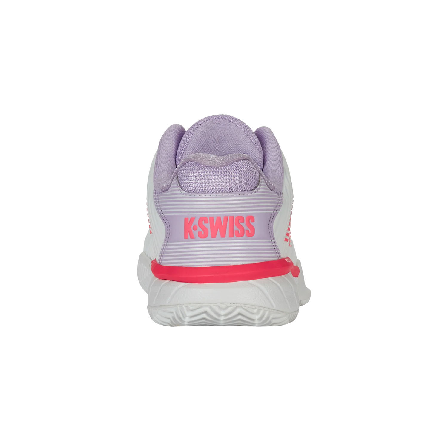 K-Swiss Hypercourt Express 2 - White/Orchid Petal/Neon Blaze