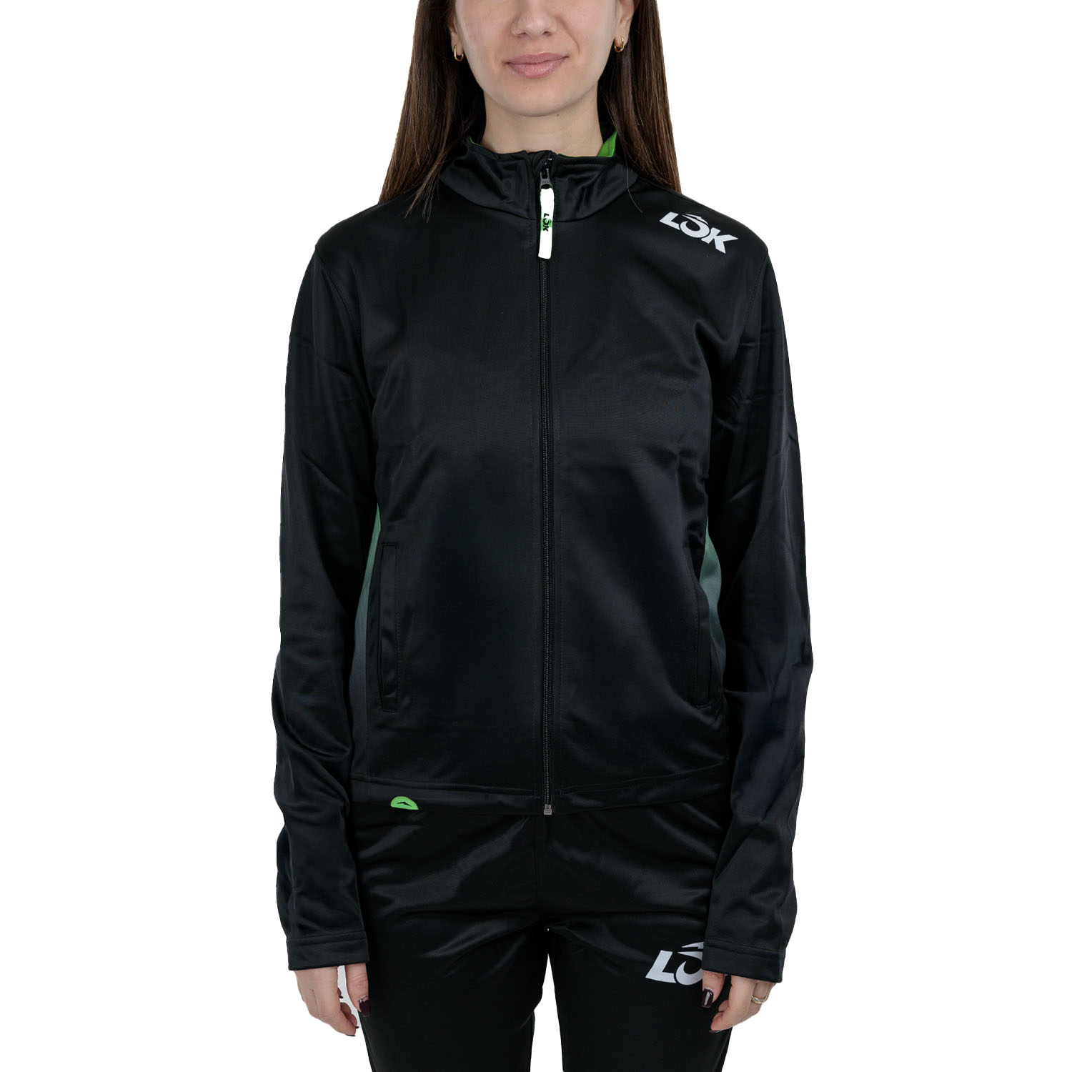 LOK Court Sudadera - Black/Green