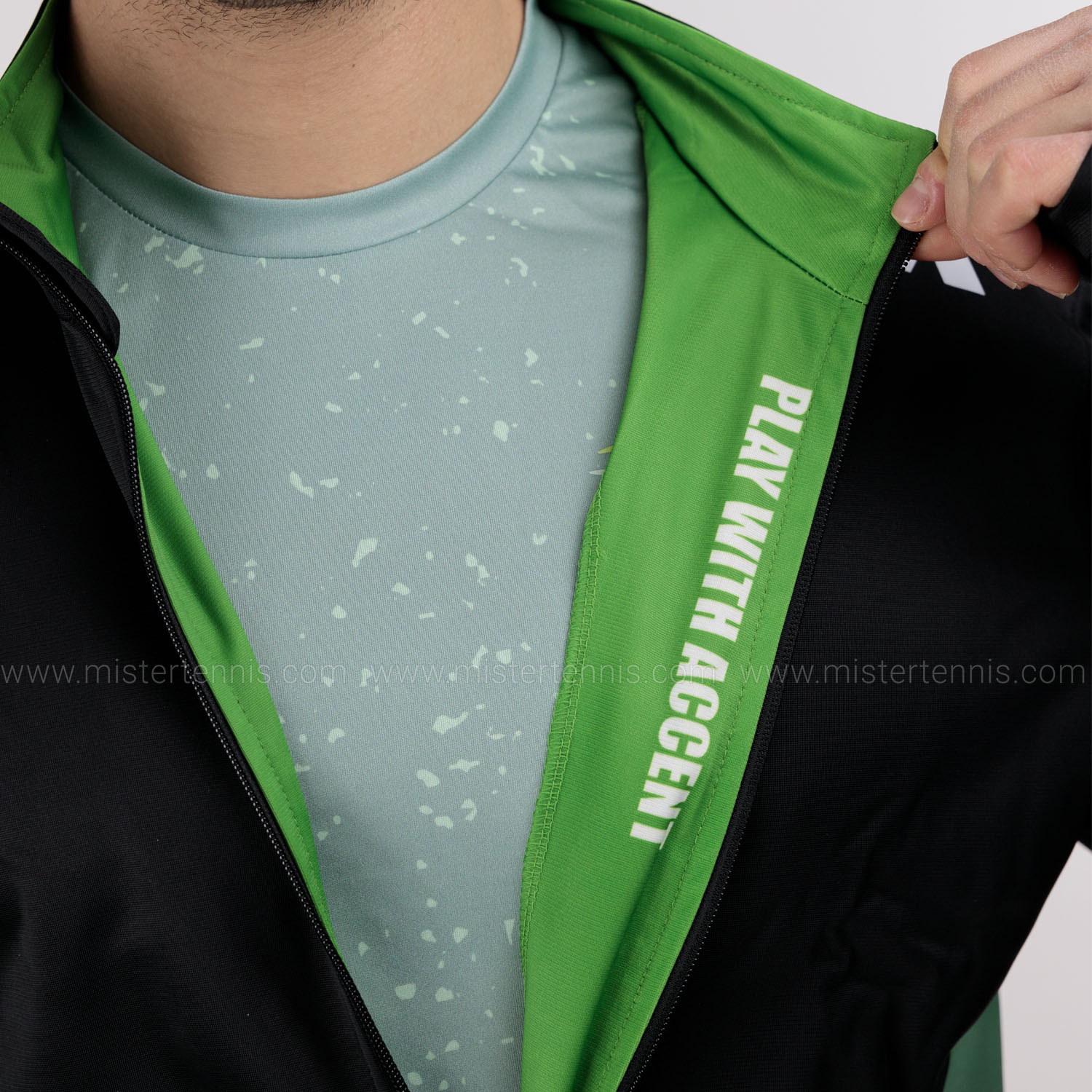 LOK Court Chaqueta - Black/Green