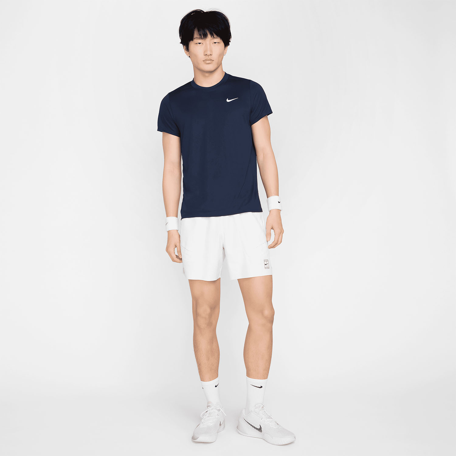 Nike Court Victory Camiseta - Obsidian/White