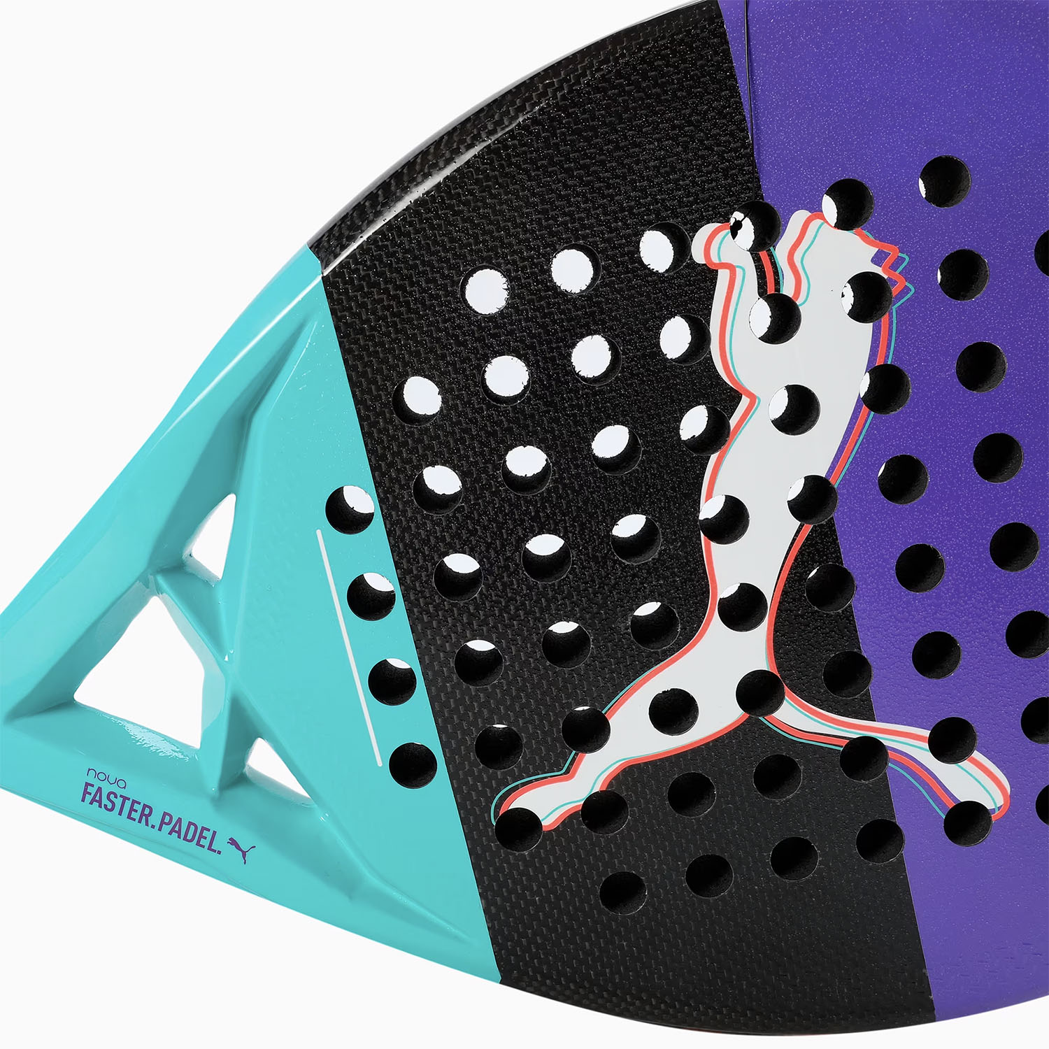 Puma Nova Pro WMN Padel - Purple Glimmer/Black/Aquatic/White