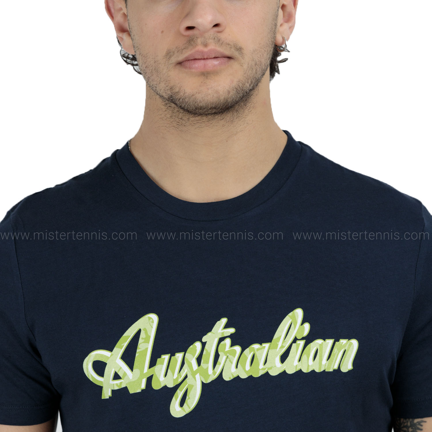 Australian Camo Ripple T-Shirt - Blu Navy