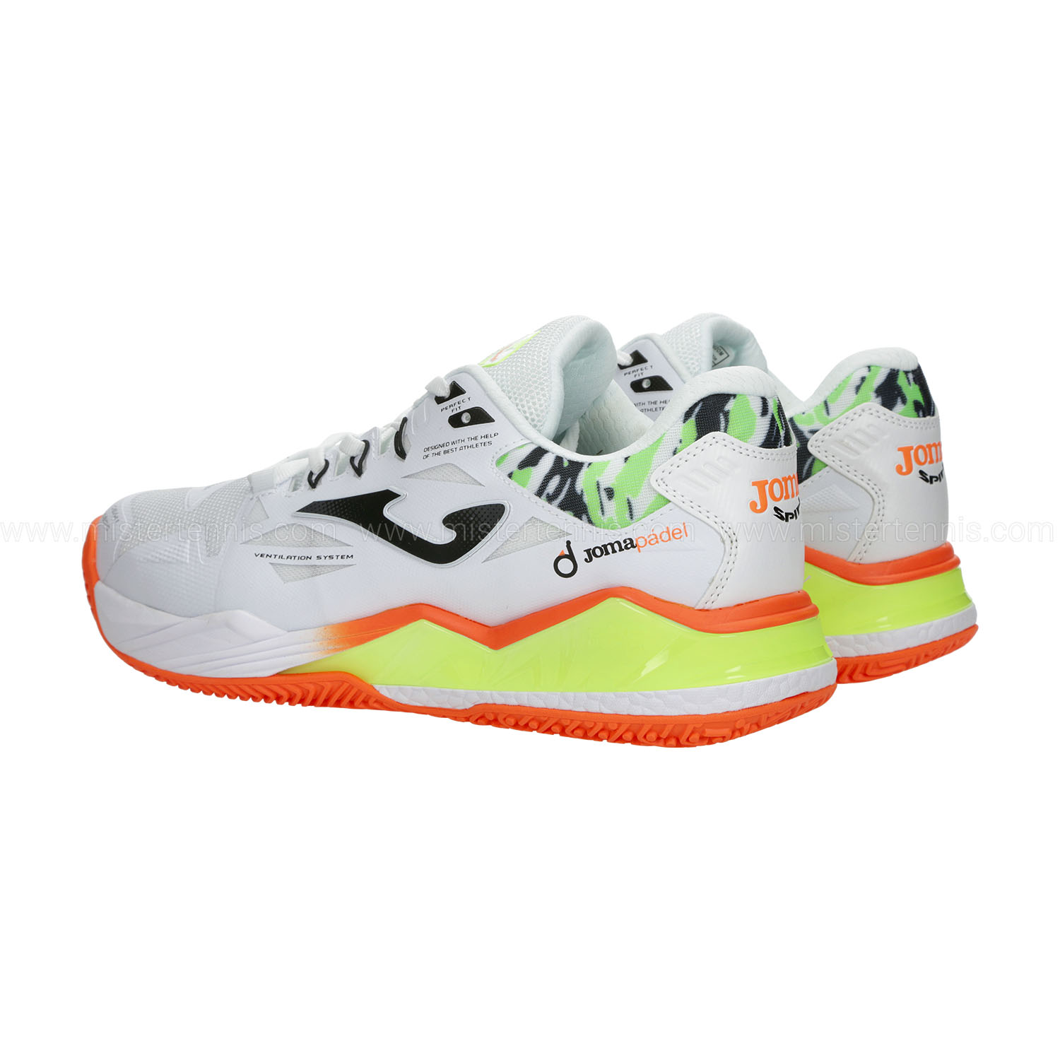 Joma Spin Men's Padel Shoes White - MisterPadel.com