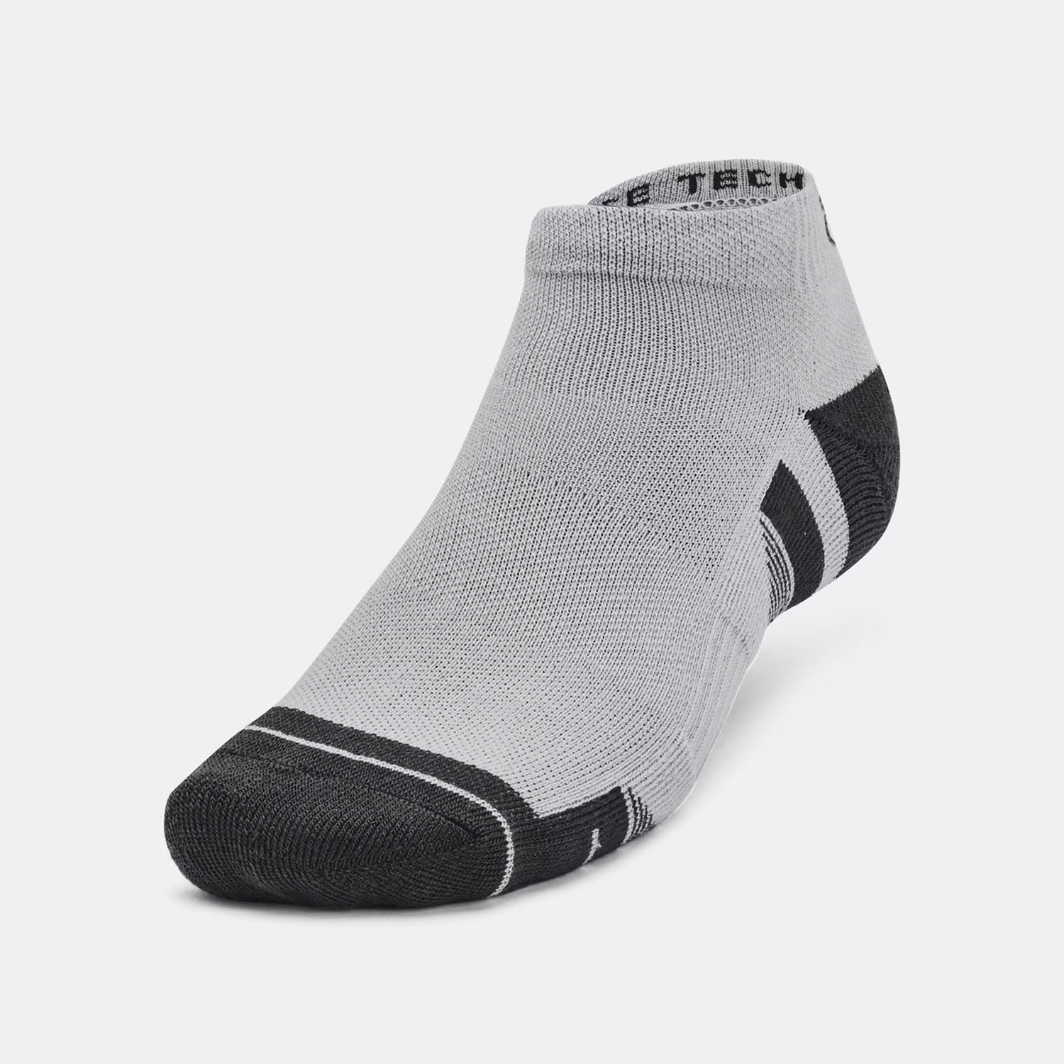 Under Armour Performance Tech x 3 Calze - Black/Jet Gray