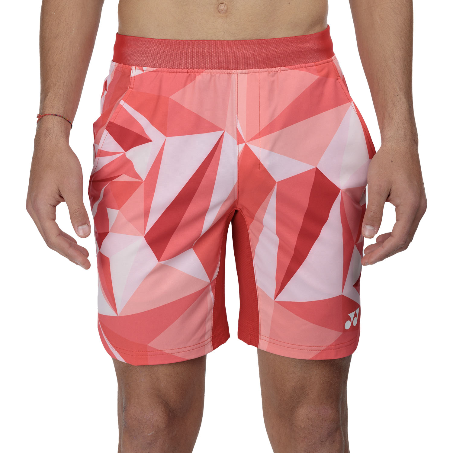 Yonex Graphic 8in Shorts - Tango Red