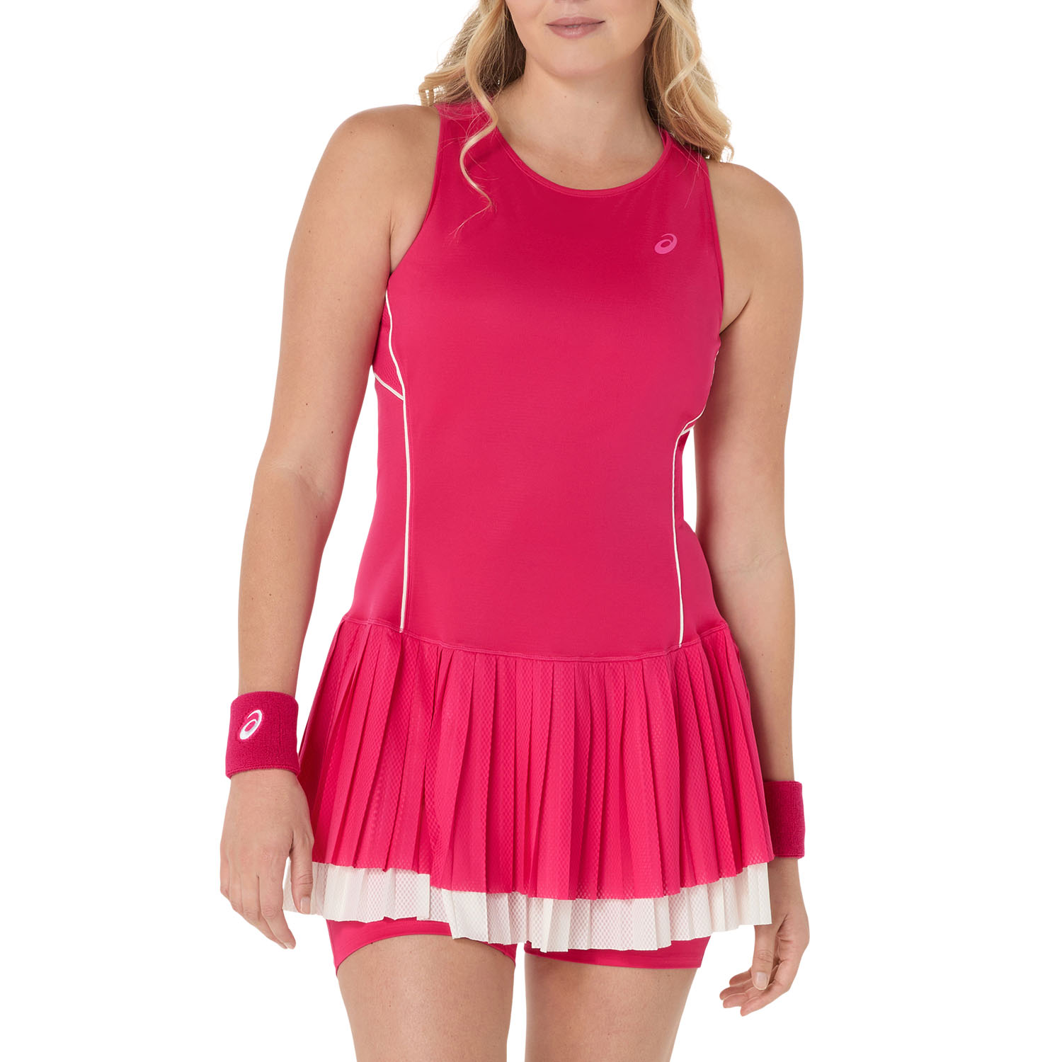 ASICS Match Logo Dress - Bright Rose