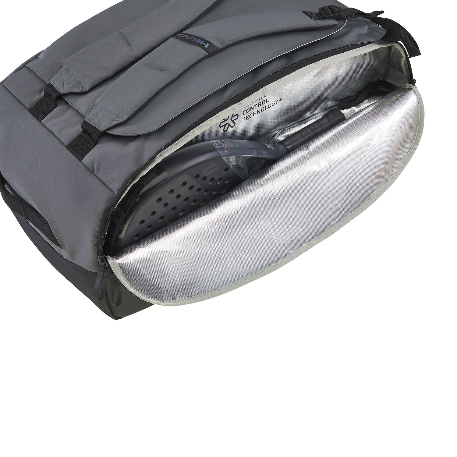 HEAD Pro X L Bolso - Black/Dark Grey