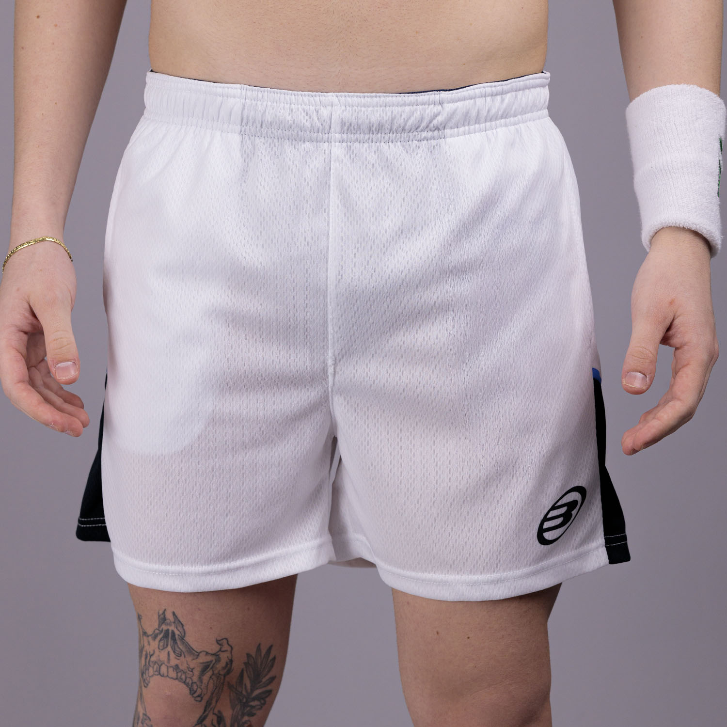 Bullpadel Batio 4in Shorts - Blanco