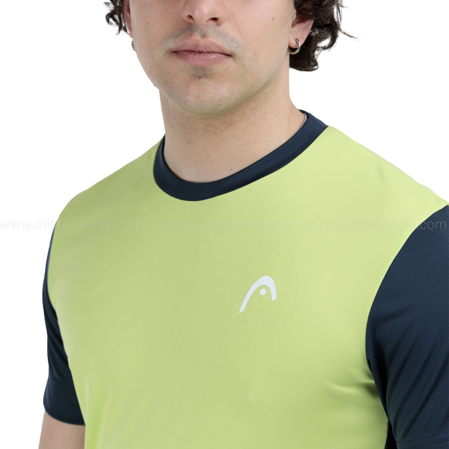 HEAD Slice Club Camiseta - Lightlime