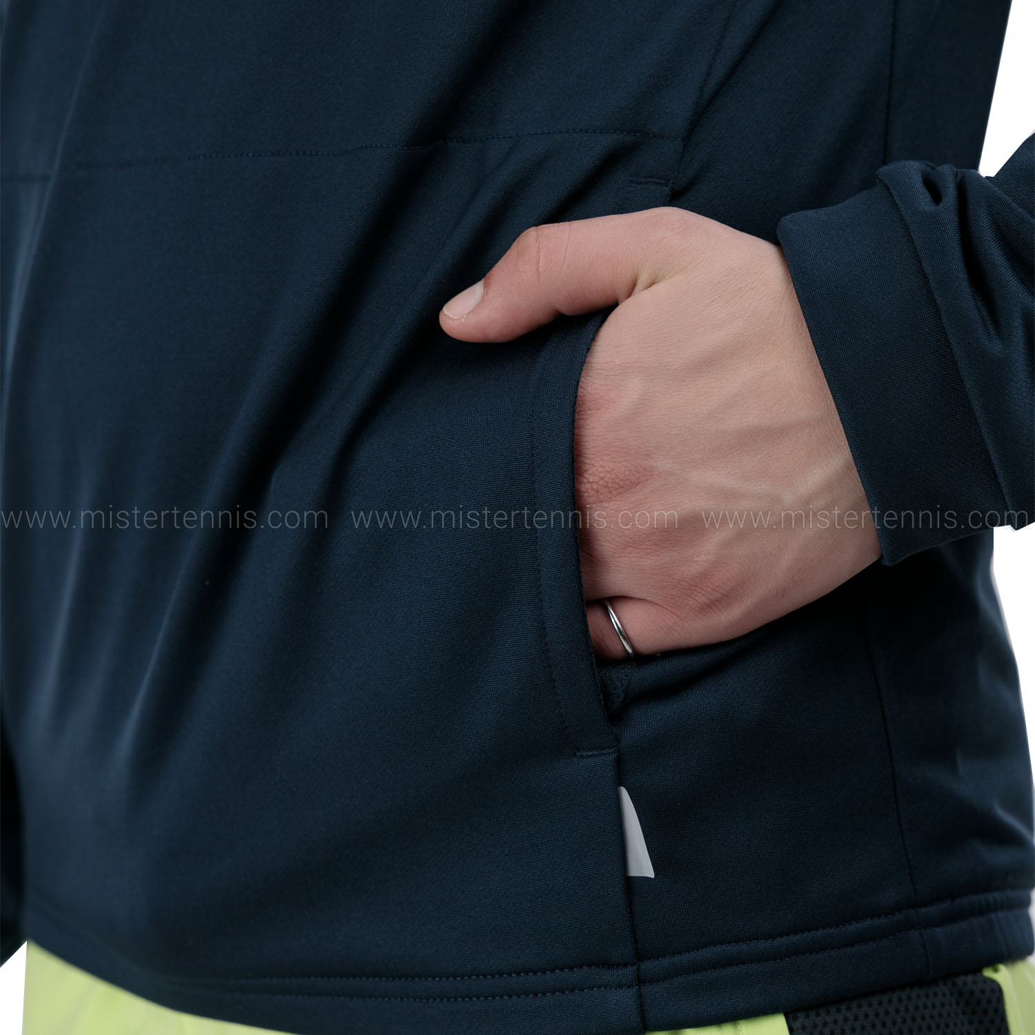HEAD Topspin Sudadera - Navy/Lightlime