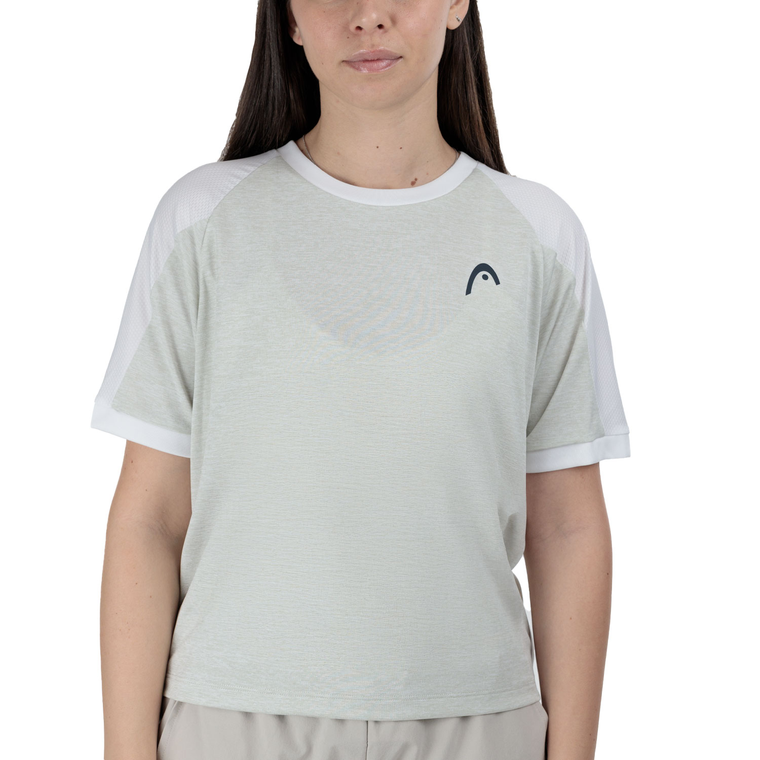HEAD Play Tech Maglietta - Willow Grey