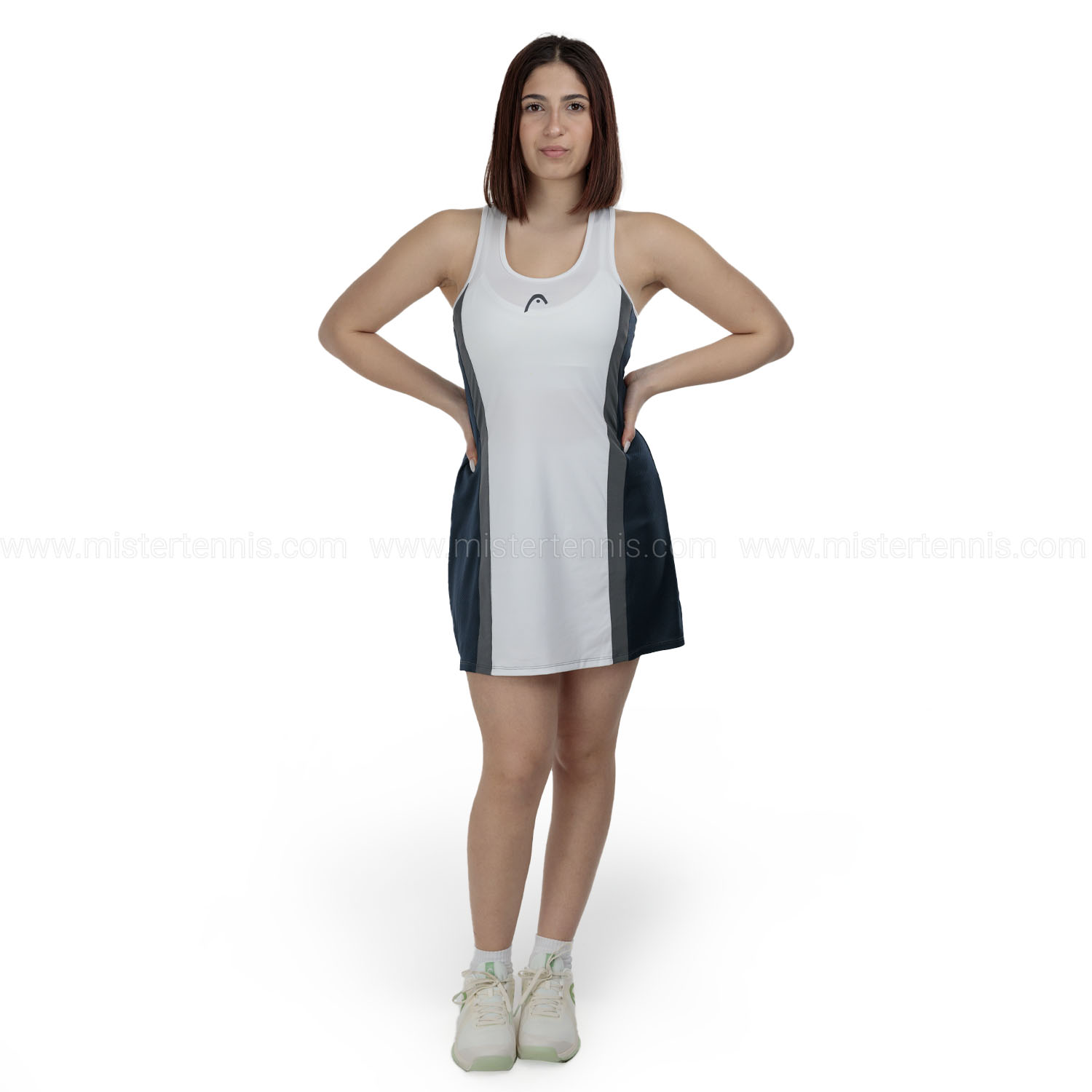 HEAD Club 25 Vestito - Navy/White