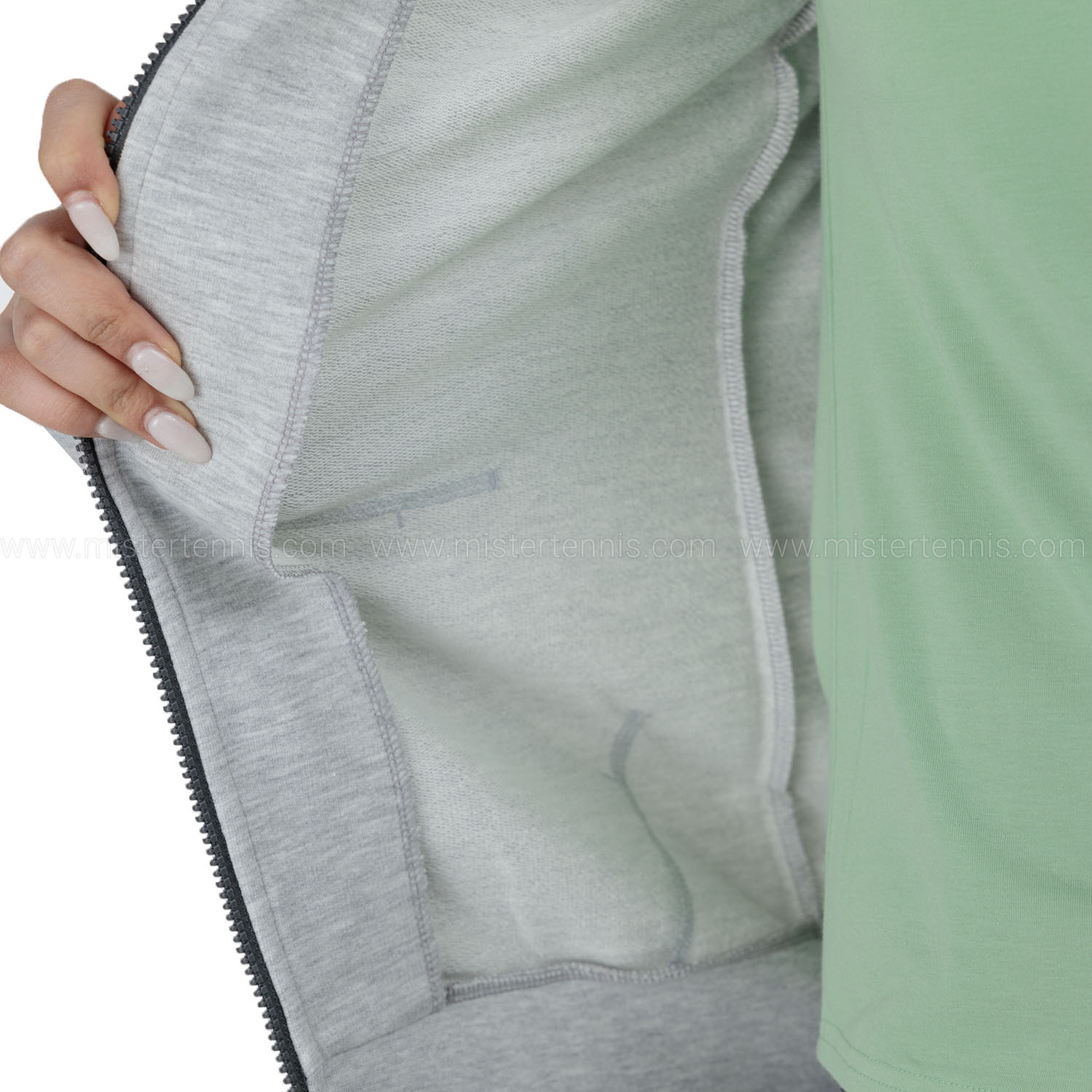 HEAD Club Original Logo Felpa - Grey Melange