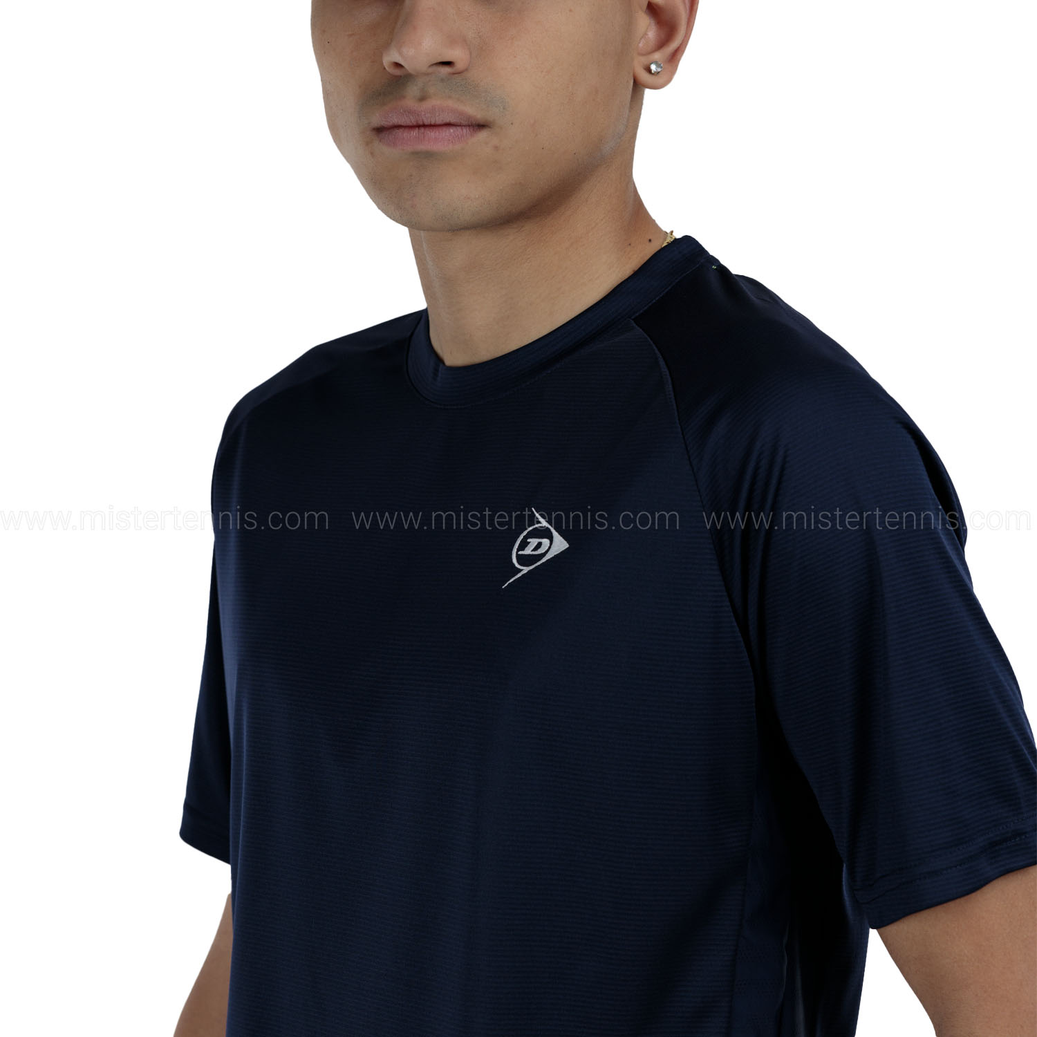 Dunlop Club Logo Maglietta - Navy