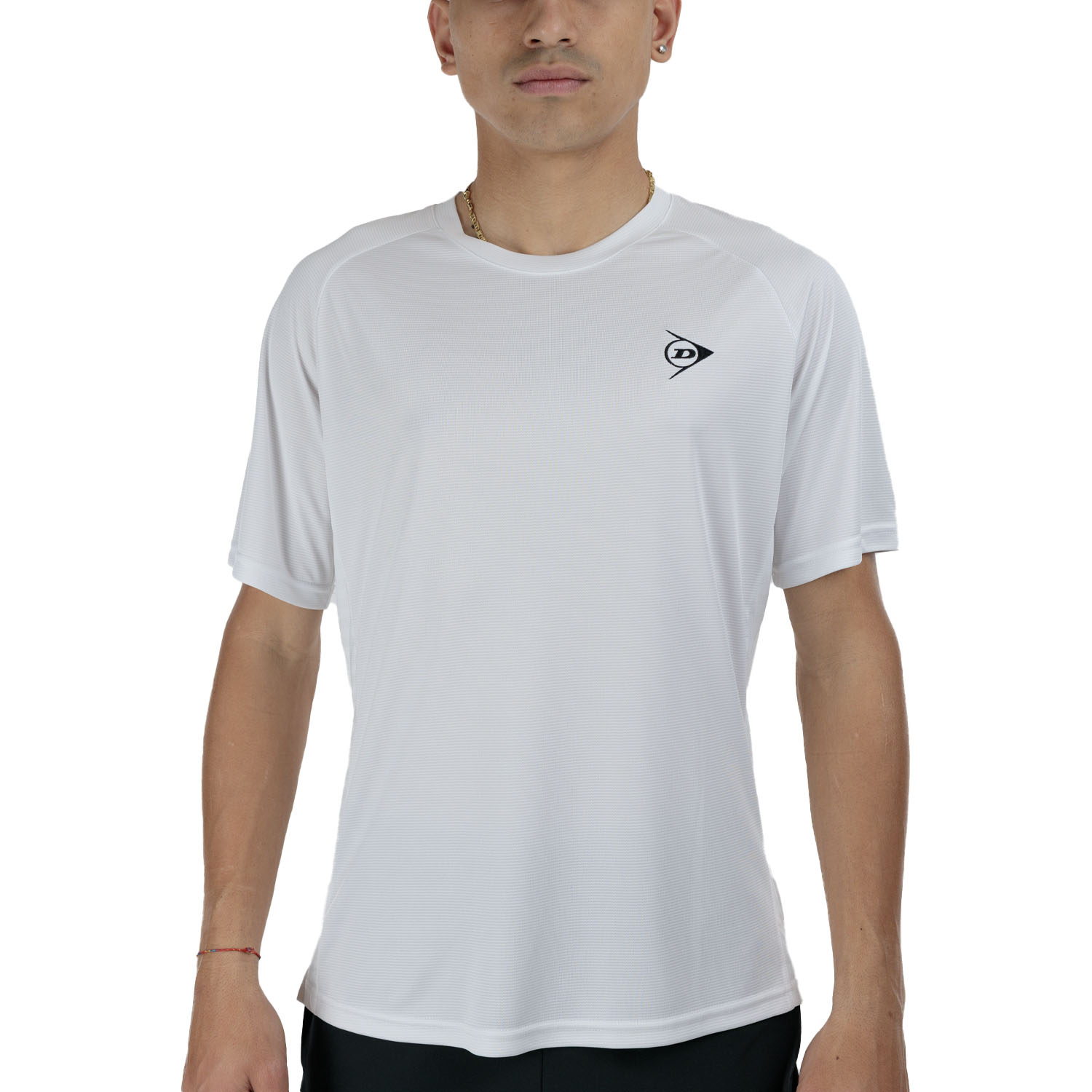 Dunlop Club Logo Maglietta - White