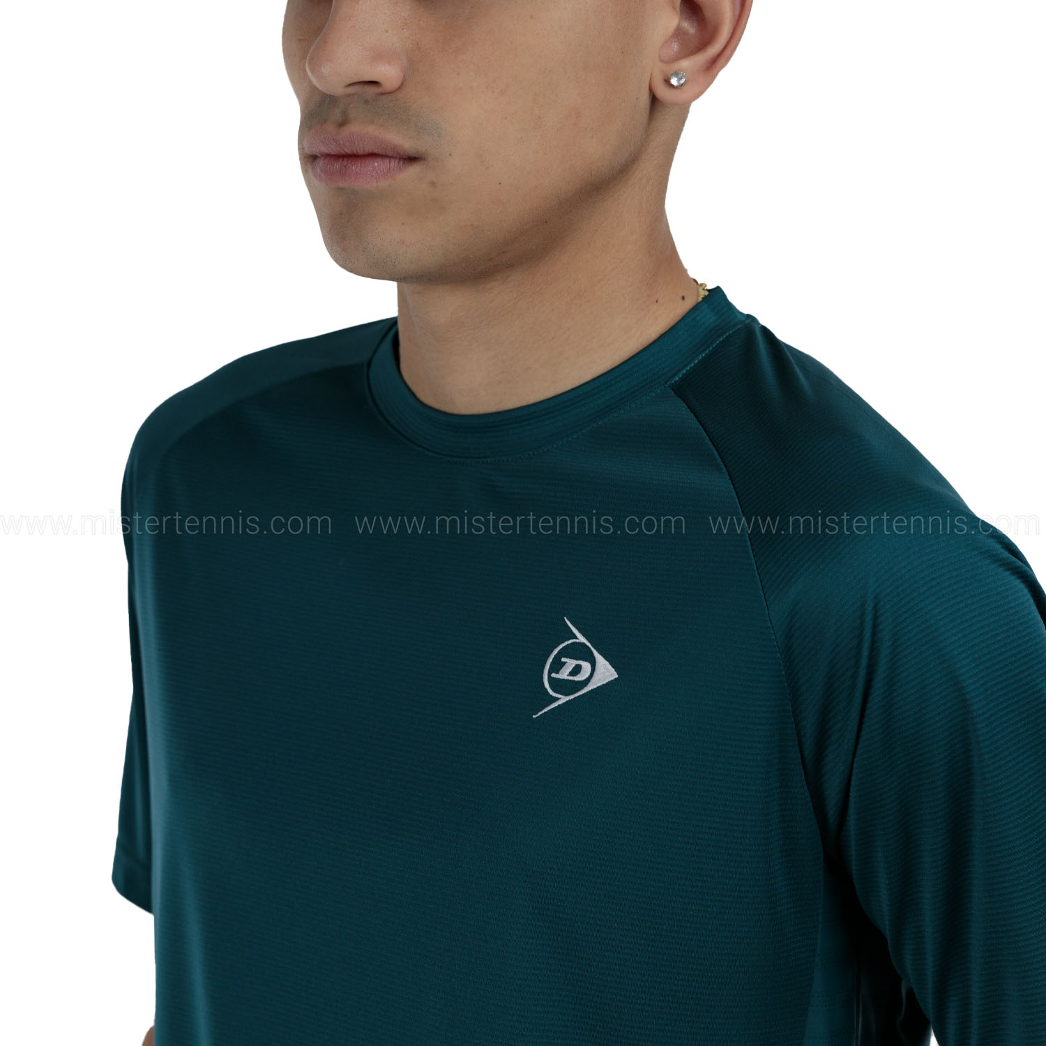 Dunlop Club Logo Maglietta - Atlantic Deep