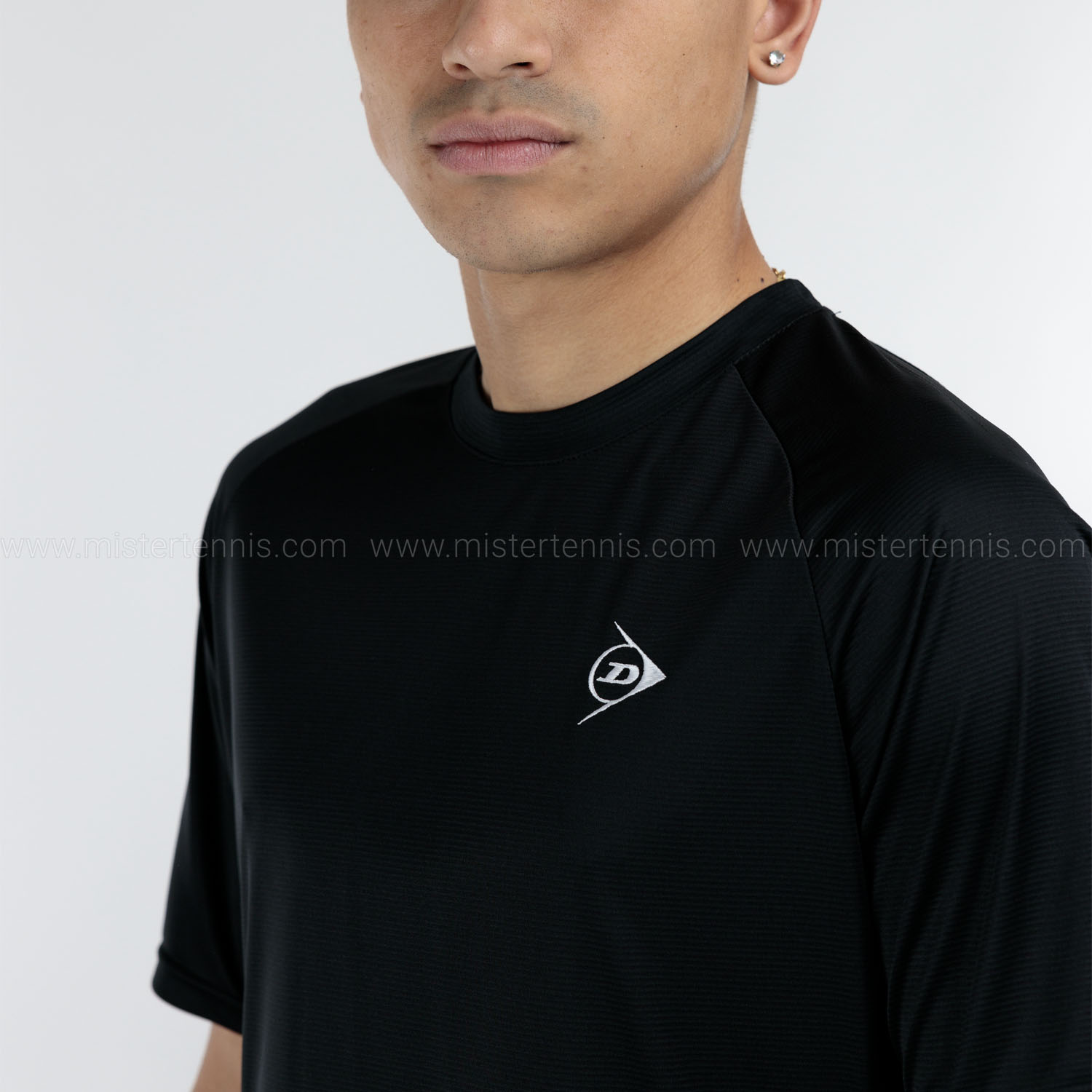 Dunlop Club Logo Maglietta - Black