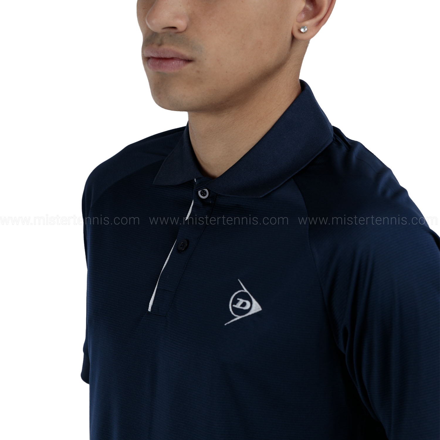 Dunlop Club Logo Polo - Navy