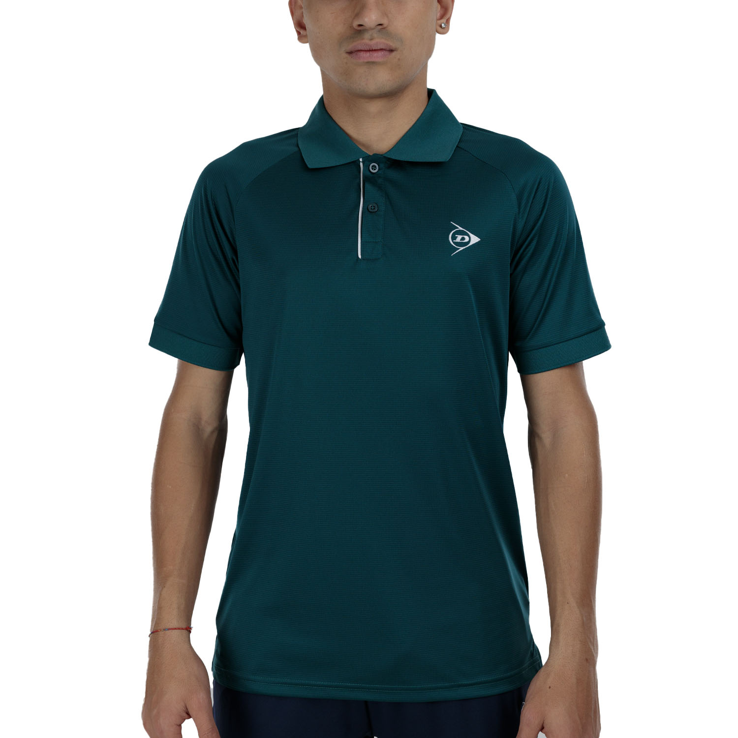 Dunlop Club Logo Polo - Atlantic Deep