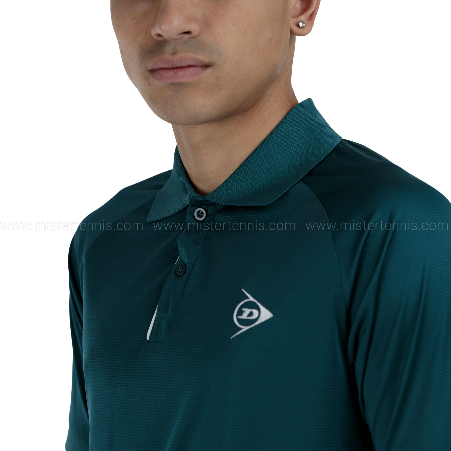 Dunlop Club Logo Polo - Atlantic Deep