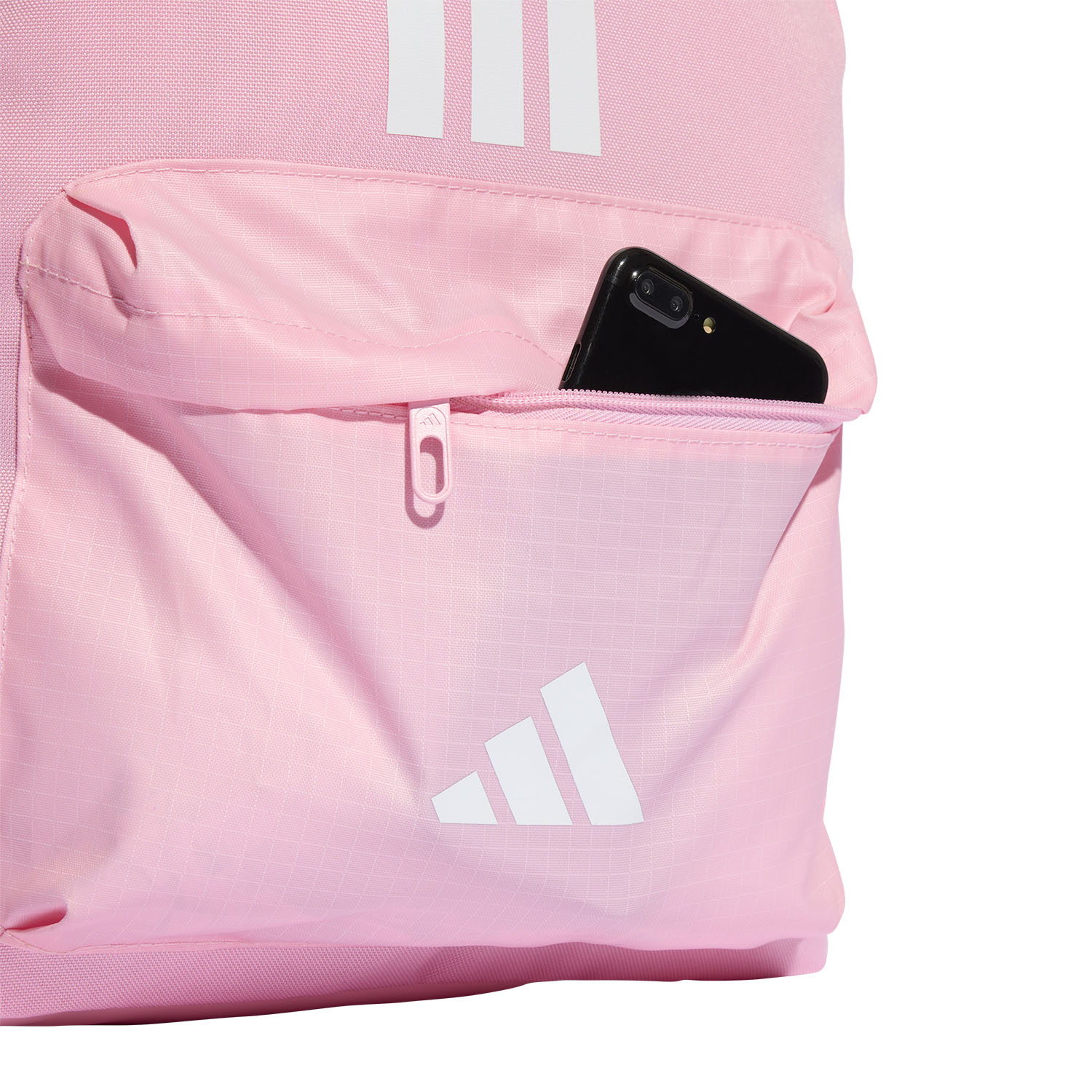 adidas Classic Three Stripes Backpack Junior - True Pink/White