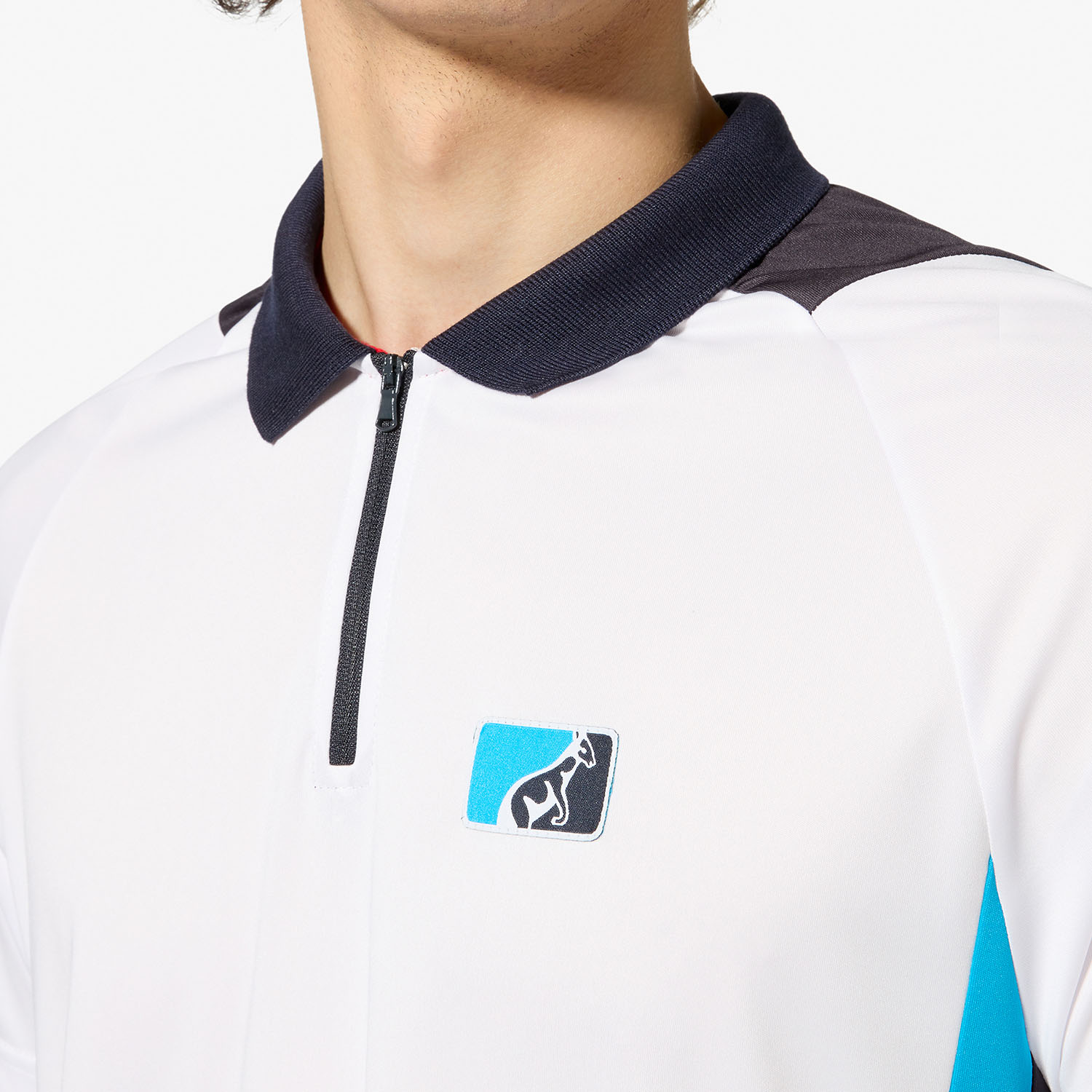 Australian League Ace Web Polo - Bianco