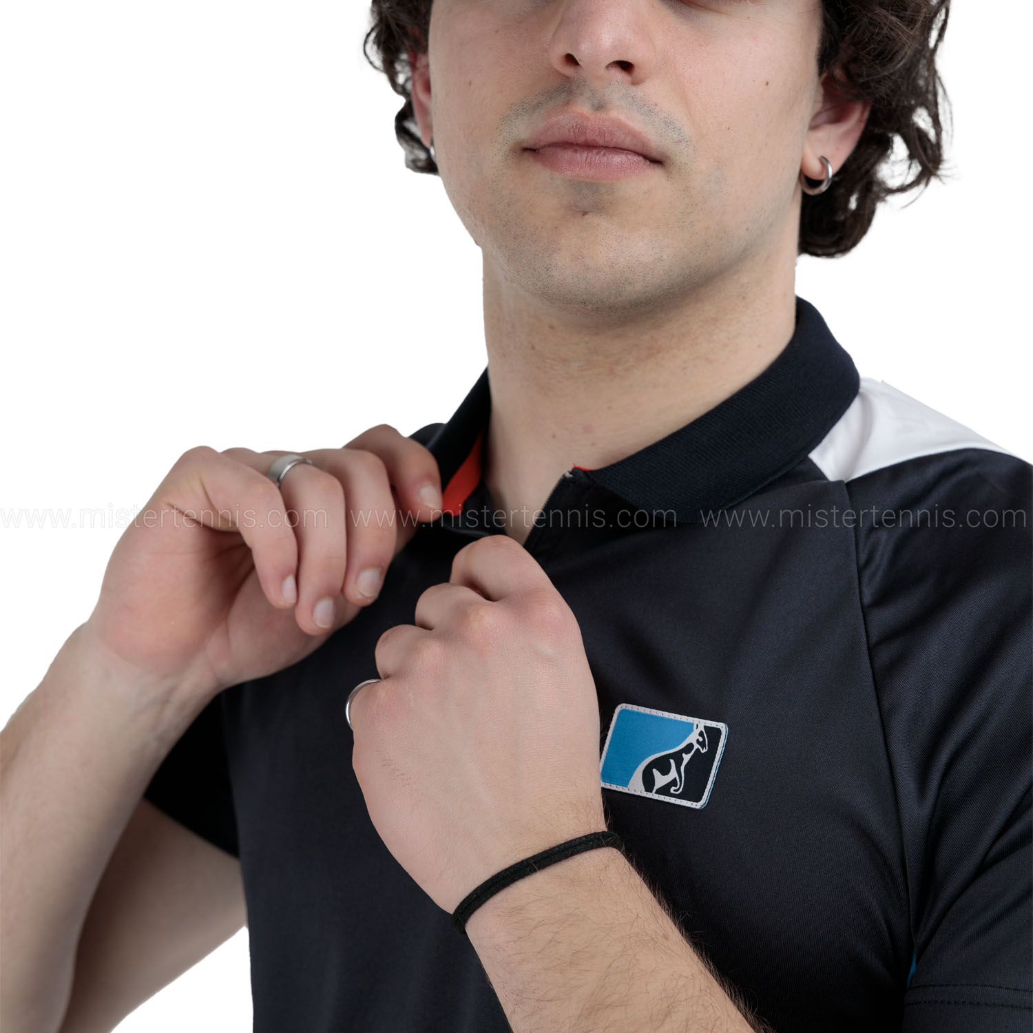 Australian League Ace Web Polo - Blu Navy