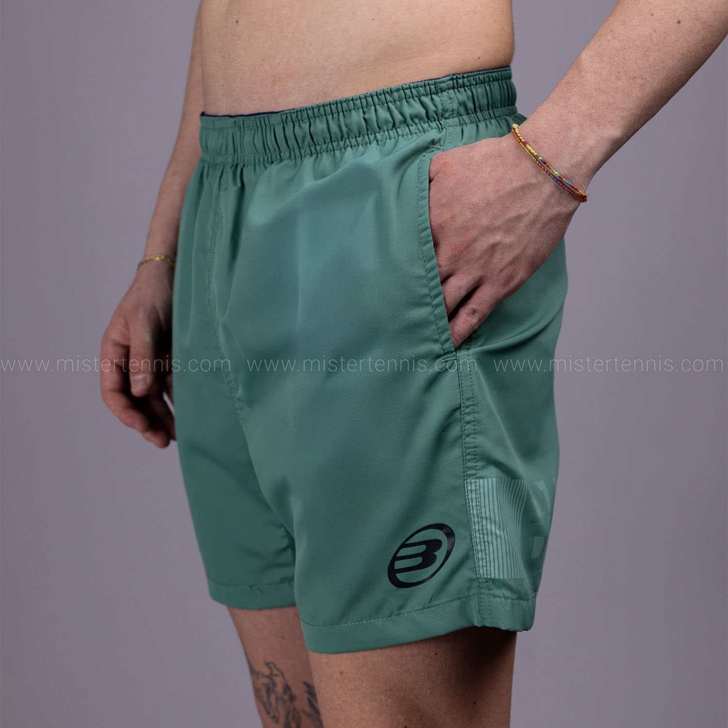 Bullpadel Bagre 5.5in Shorts - Eucalyptus