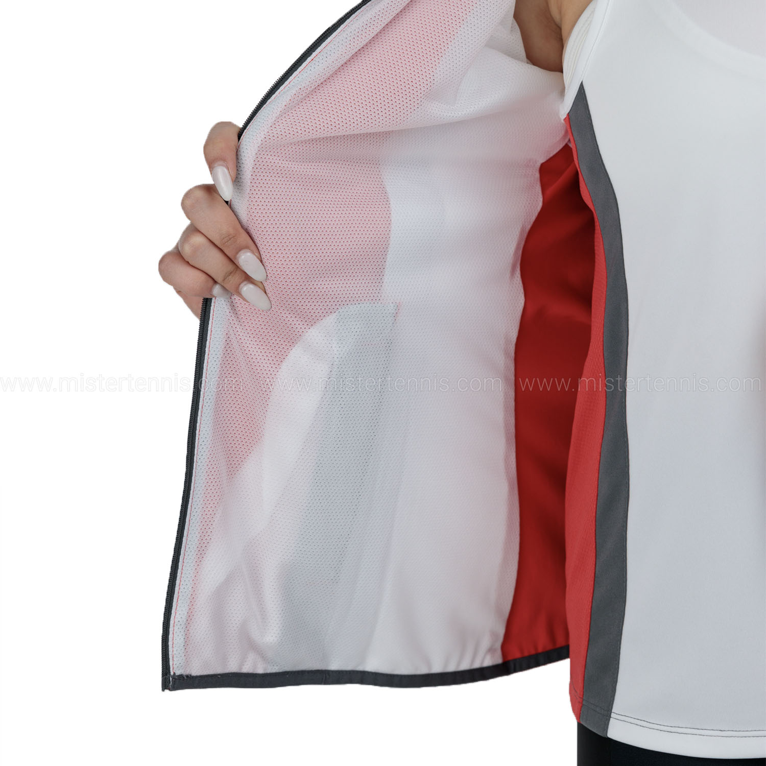 HEAD Club 25 Logo Jacket - Red/white