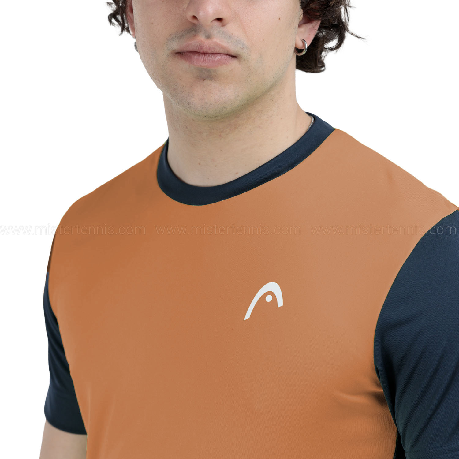 HEAD Slice Club Maglietta - Campfire Orange