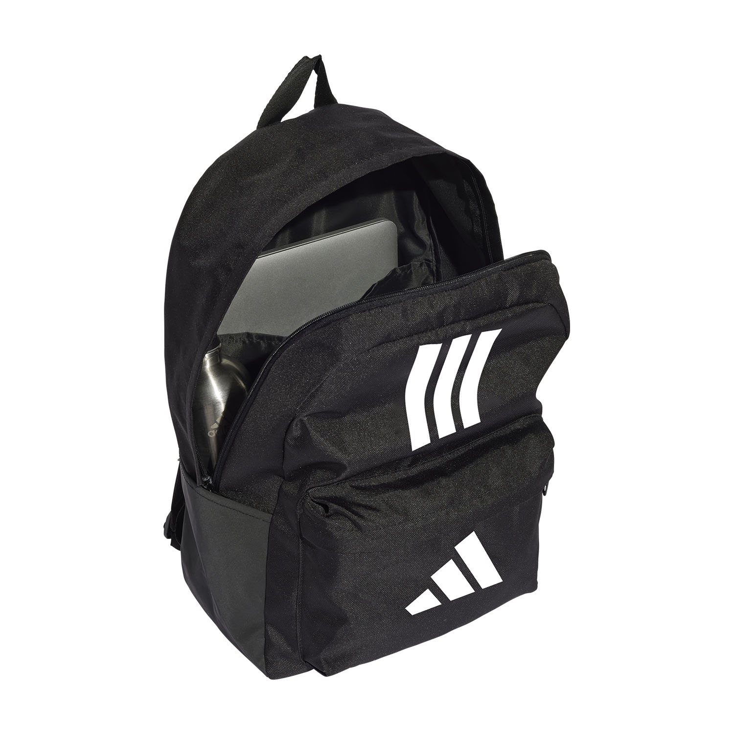 adidas Classic Three Stripes Backpack Junior - Black/White