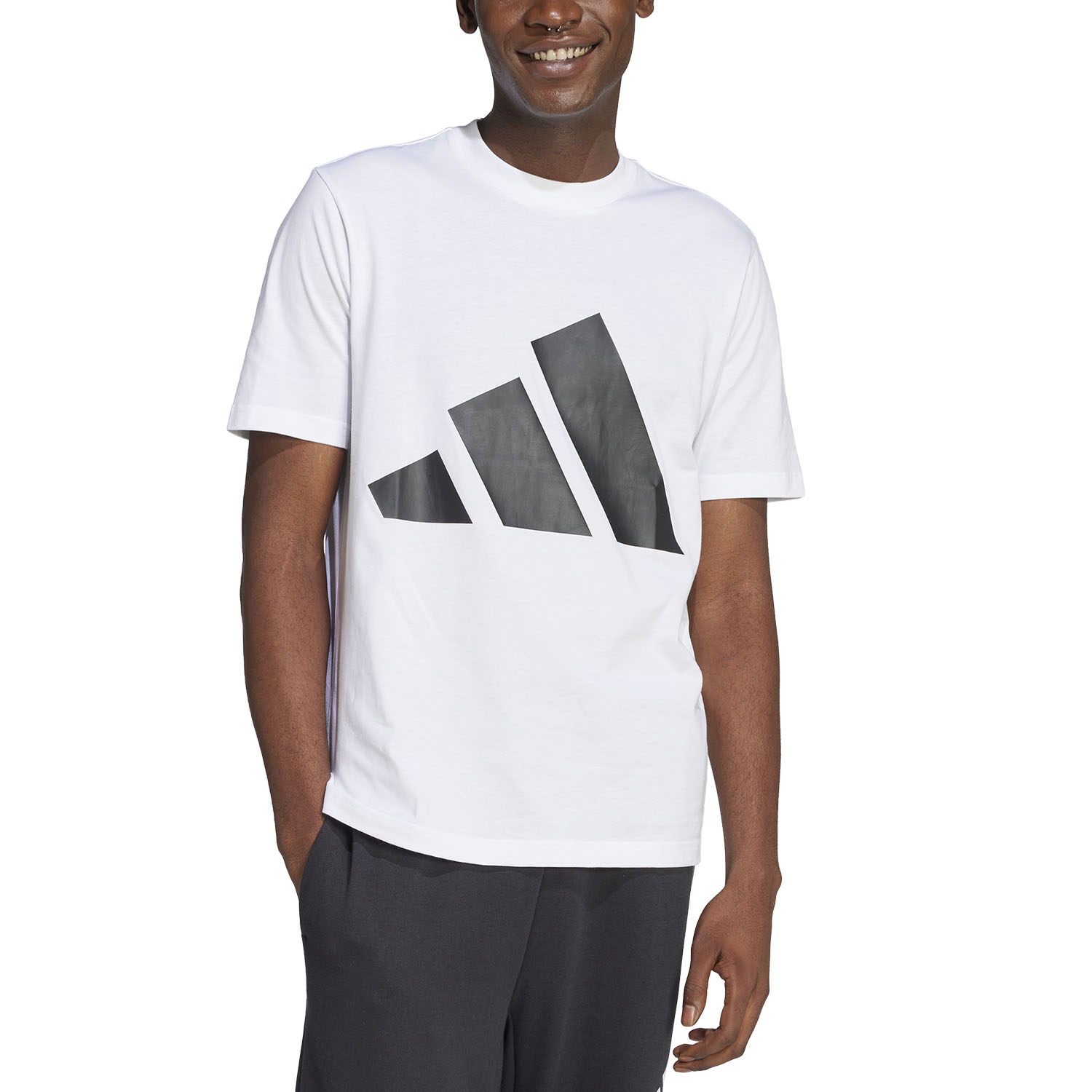 adidas Essentials Maglietta - White/Black