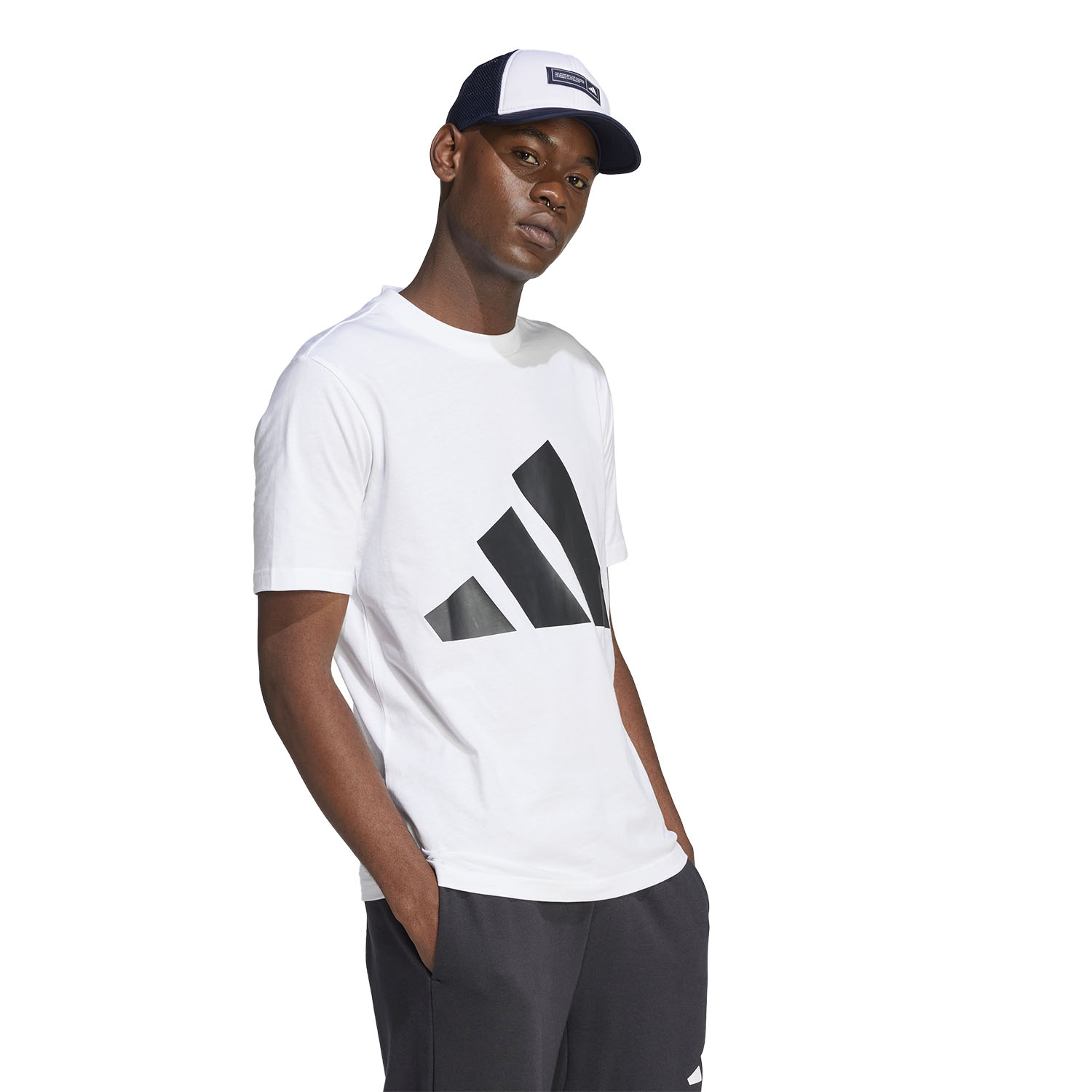 adidas Essentials Maglietta - White/Black
