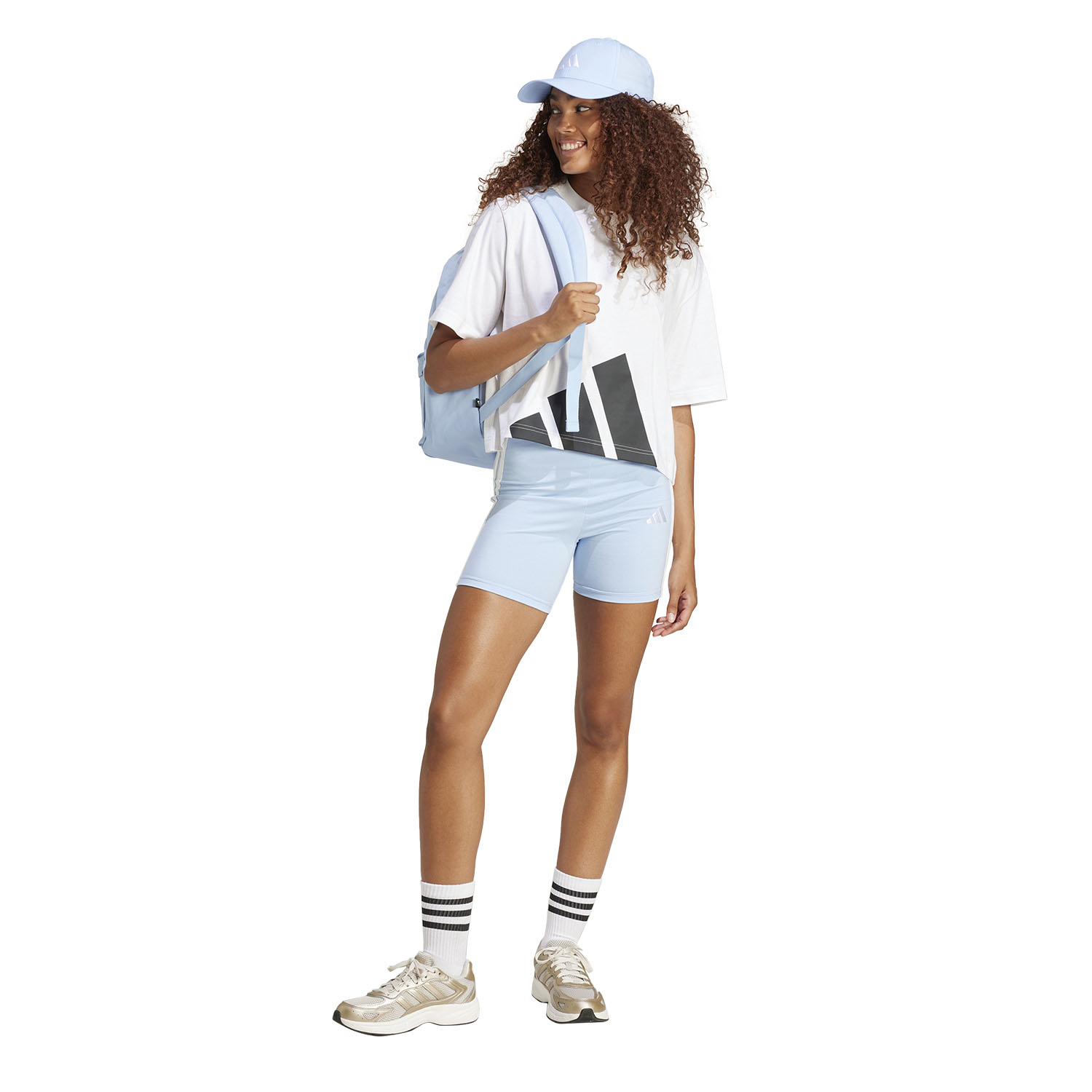 adidas Essentials T-Shirt - White/Black