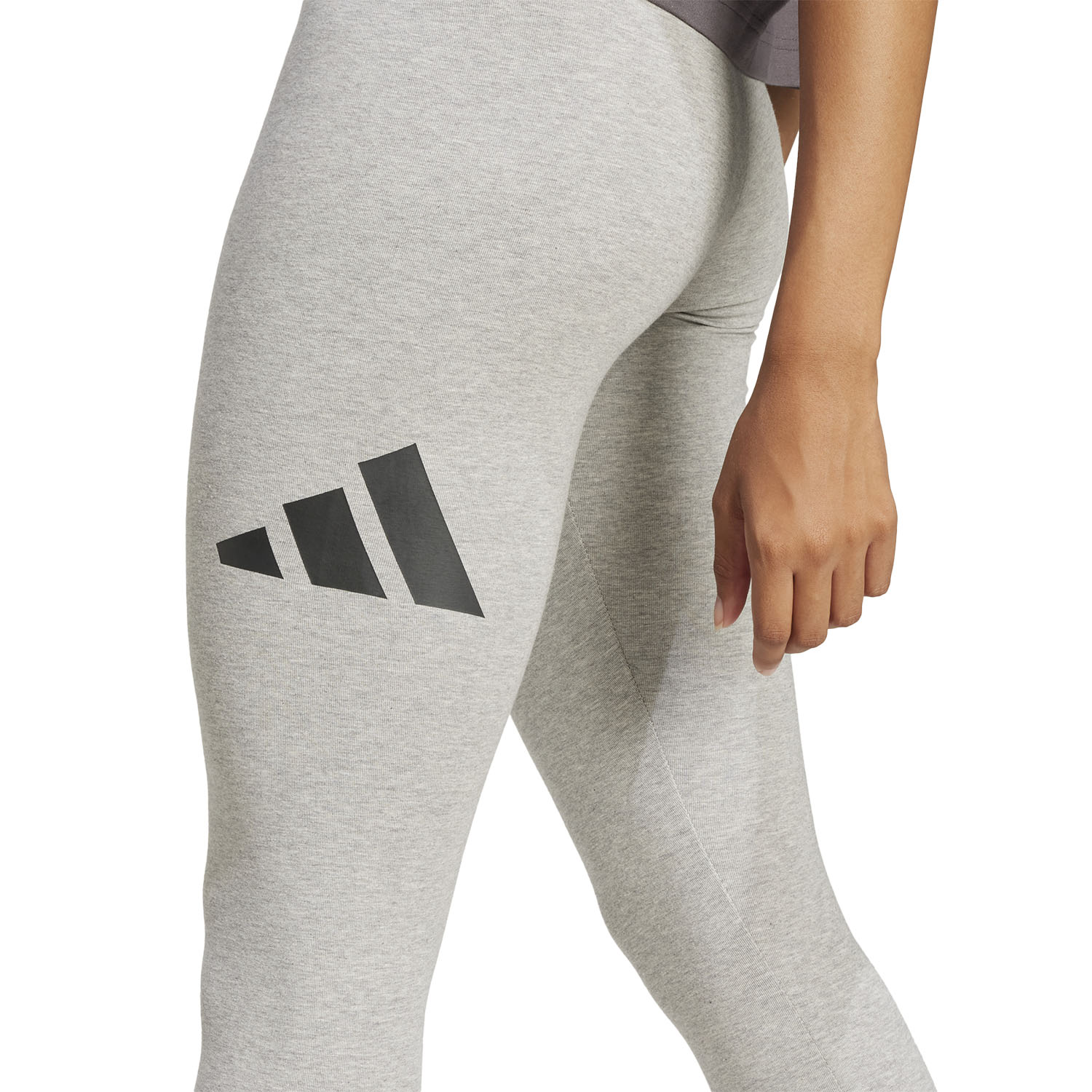 adidas Essentials Tights - Medium Grey Heather/Black
