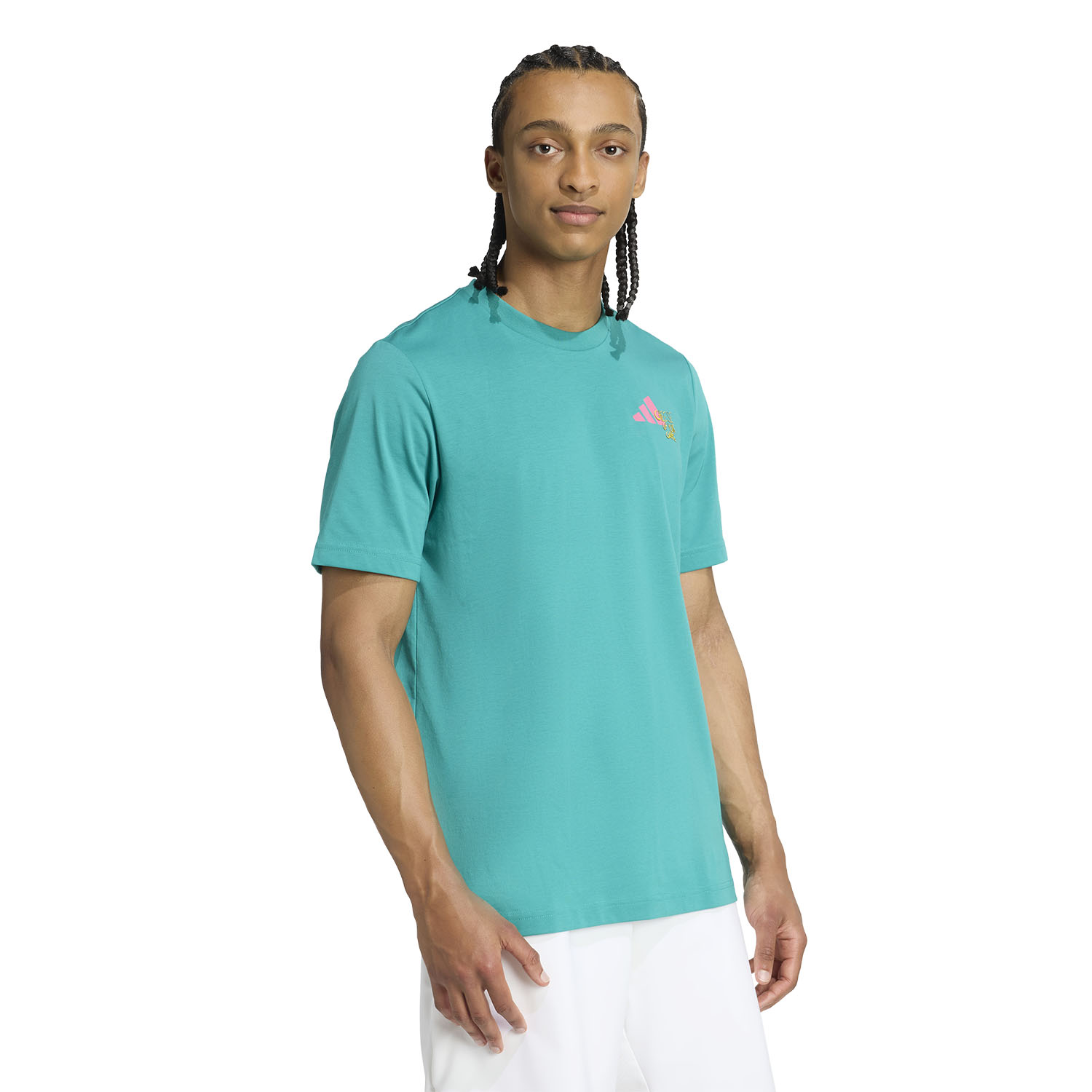 adidas Graphic Pro Logo Maglietta - Pure Teal