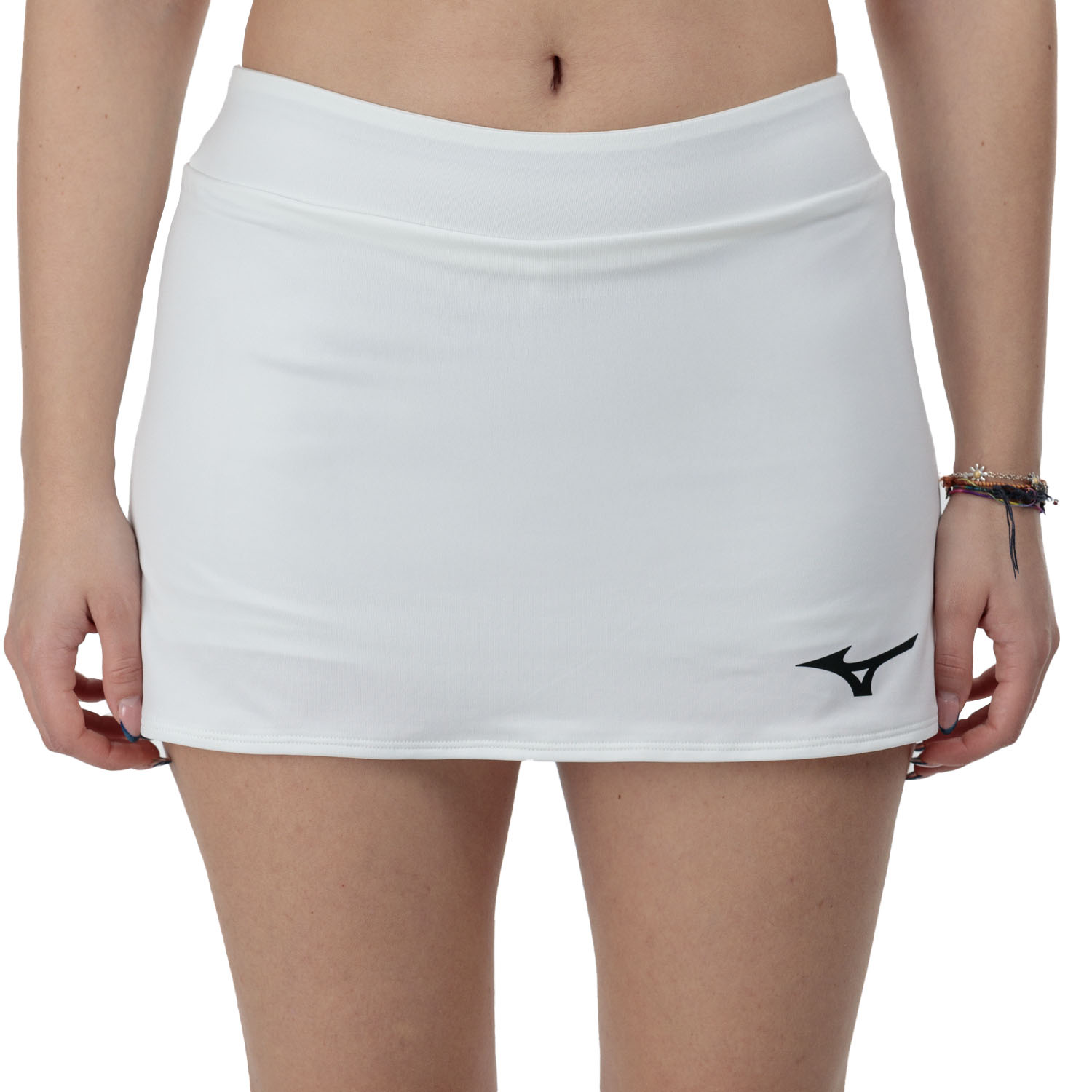 Mizuno Flex Printed Skirt - White