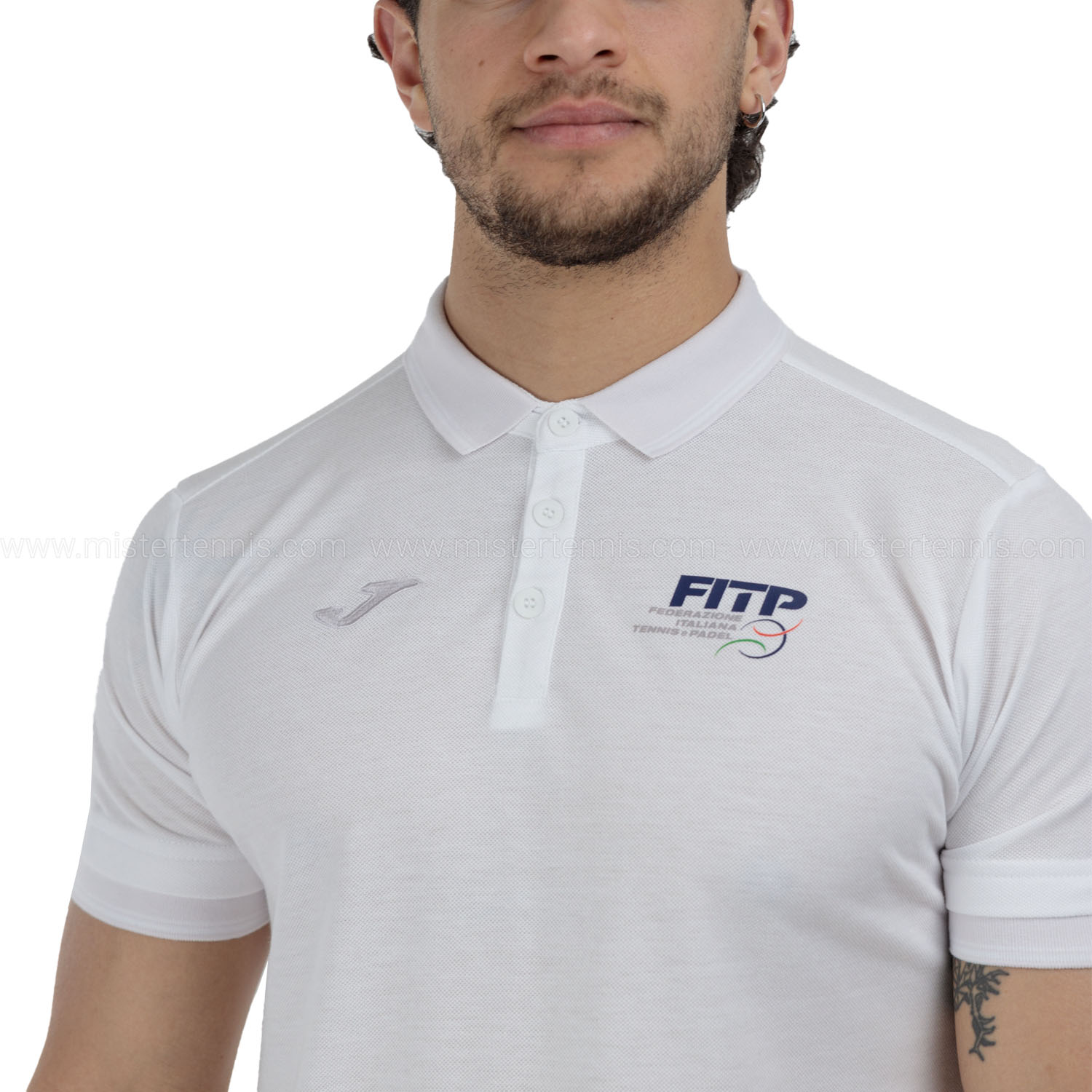 Joma FITP Pro Polo - White